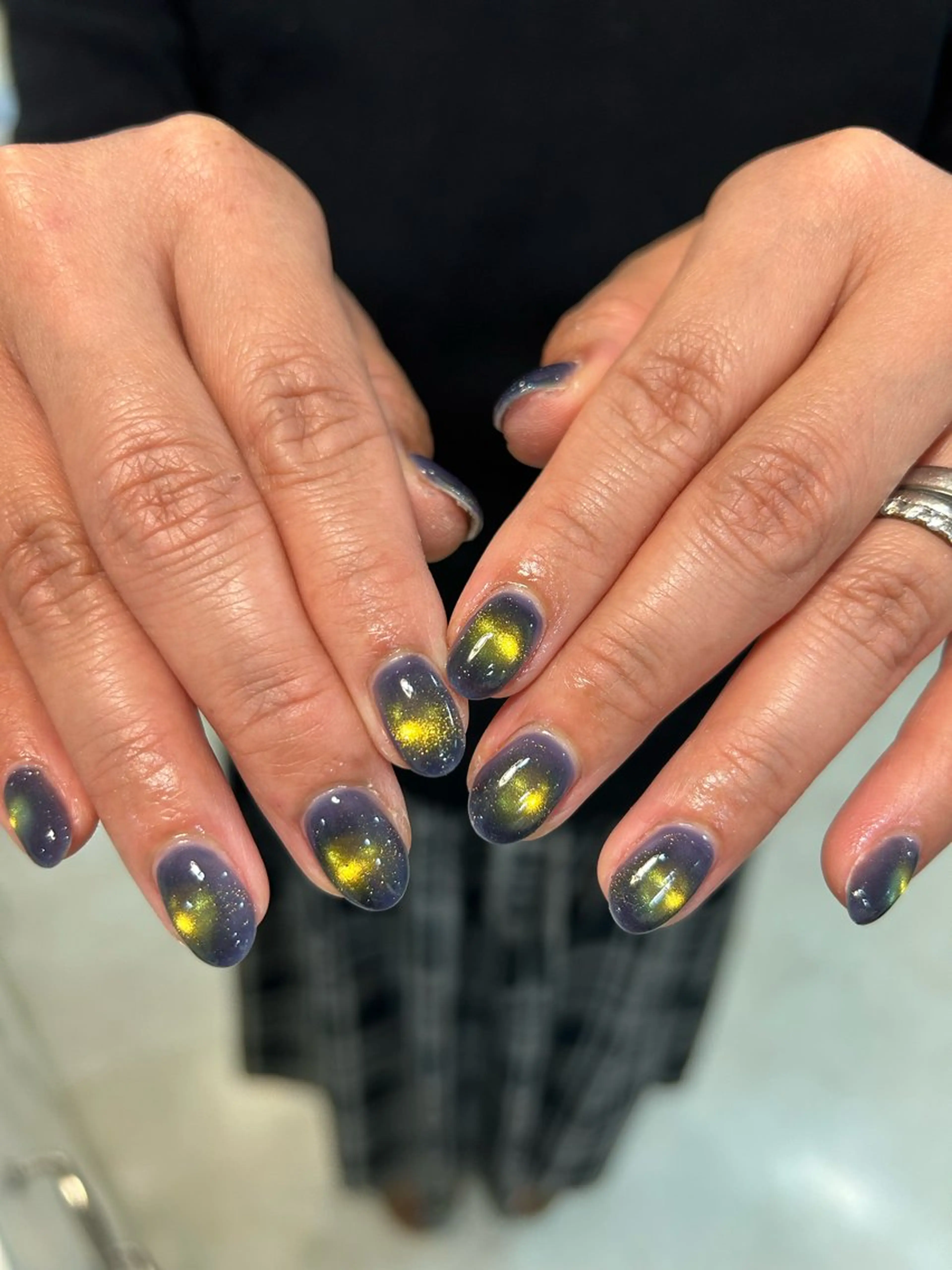 ネイル マグネットネイル Salondevi2 isanaのネイルデザイン