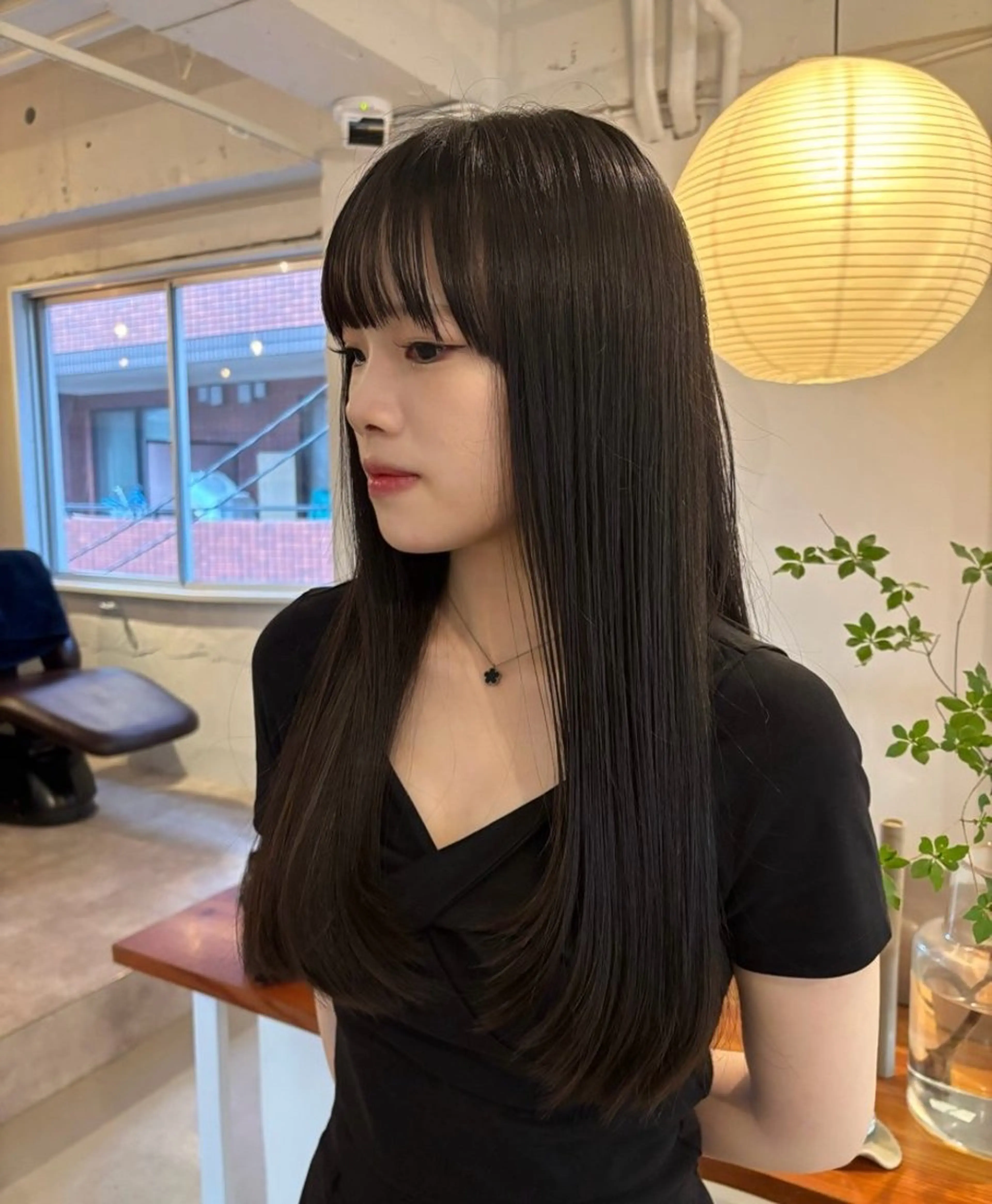 ロング レイヤーカット カット ヘアカラー トリートメント 透明感カラー /Kanon️🫧のヘアスタイル