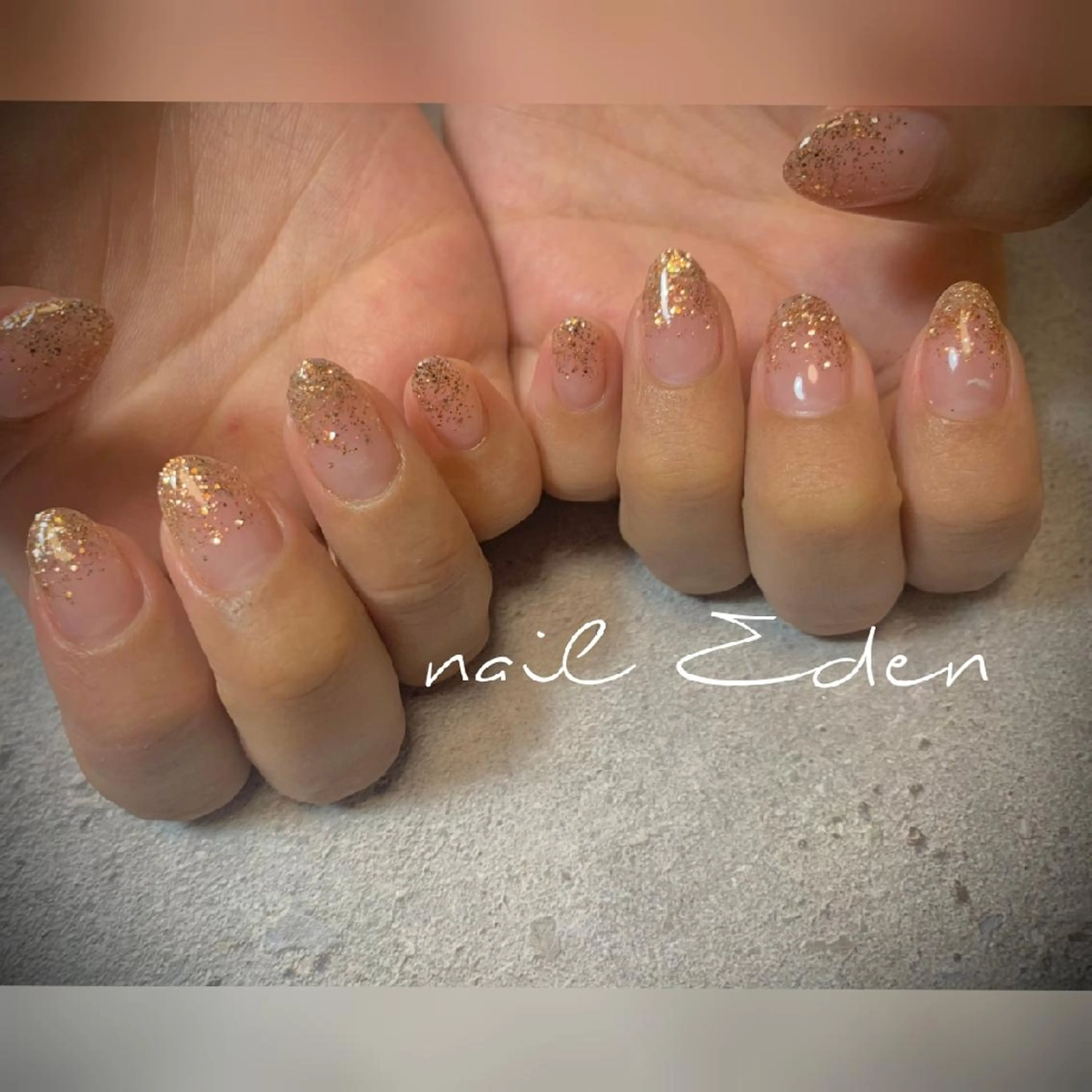 ネイル グラデーション ハンドネイル ハンドケア Eden　private nail saron所属・Eden ♾️のネイルデザイン