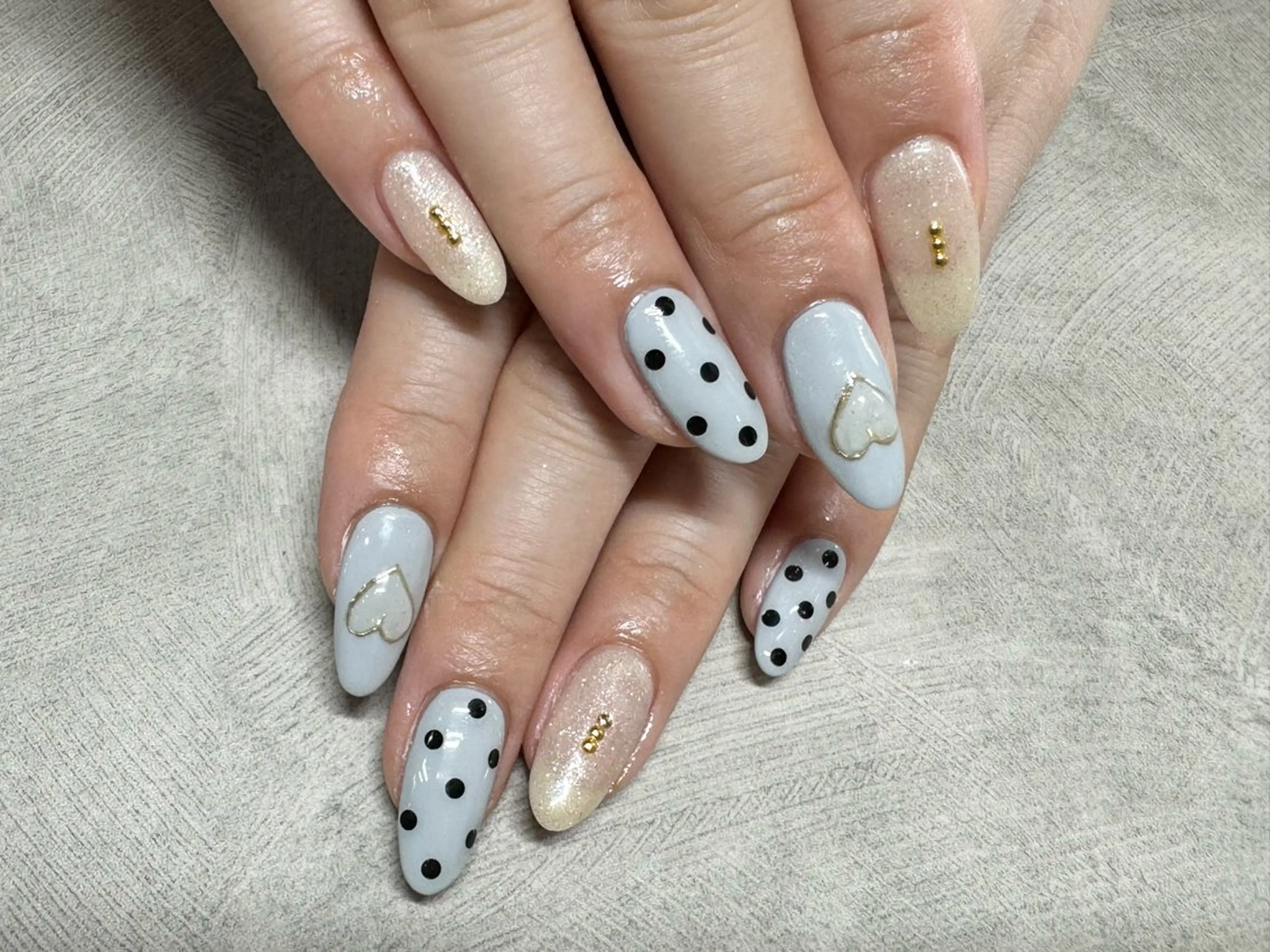 ネイル アートネイル ミラーネイル sudo ⭐︎のネイルデザイン