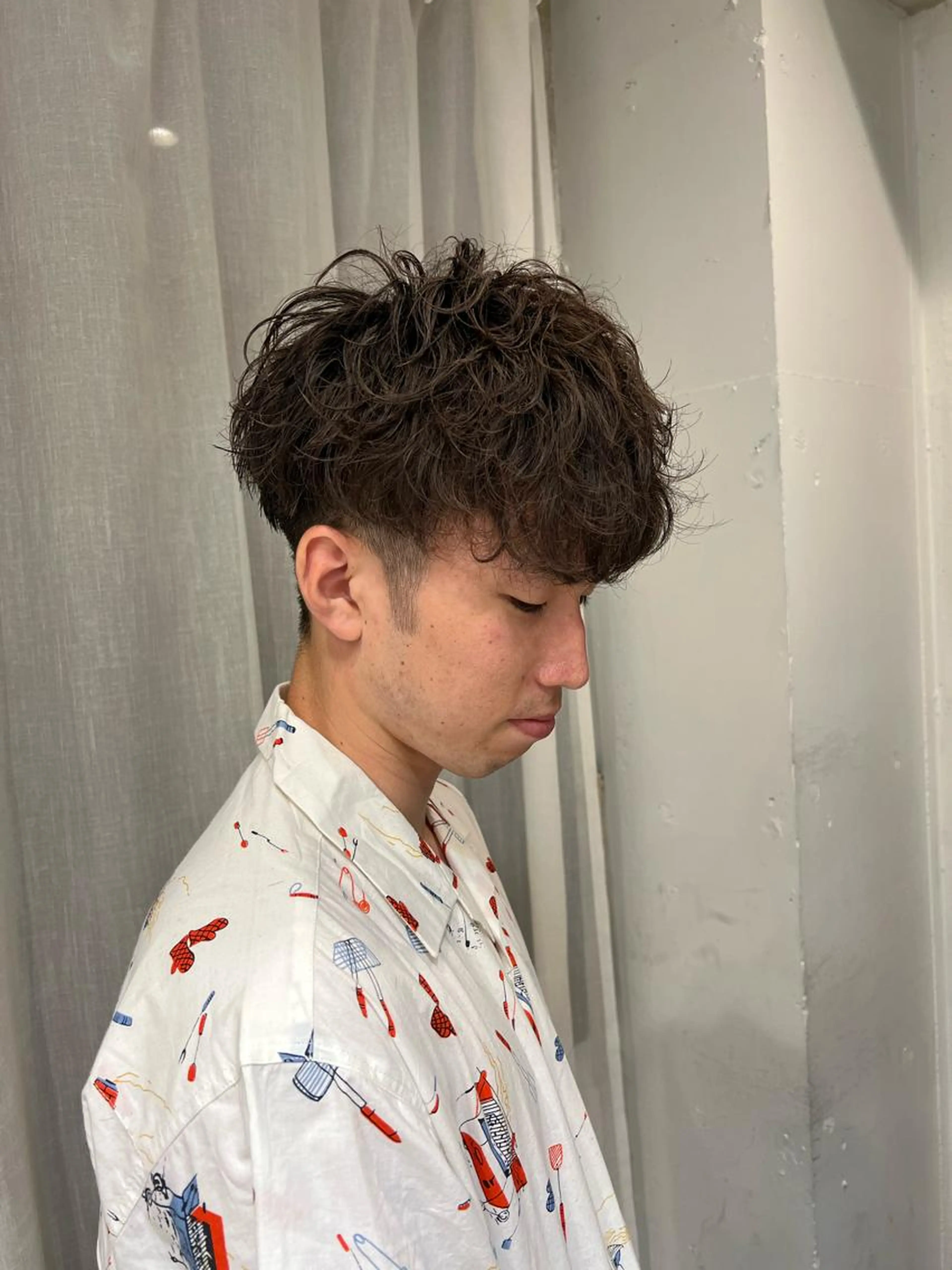 🔥メンズ限定🔥カット＆ツイストパーマ・スパイラルパーマ＆トリートメント【新宿】の写真