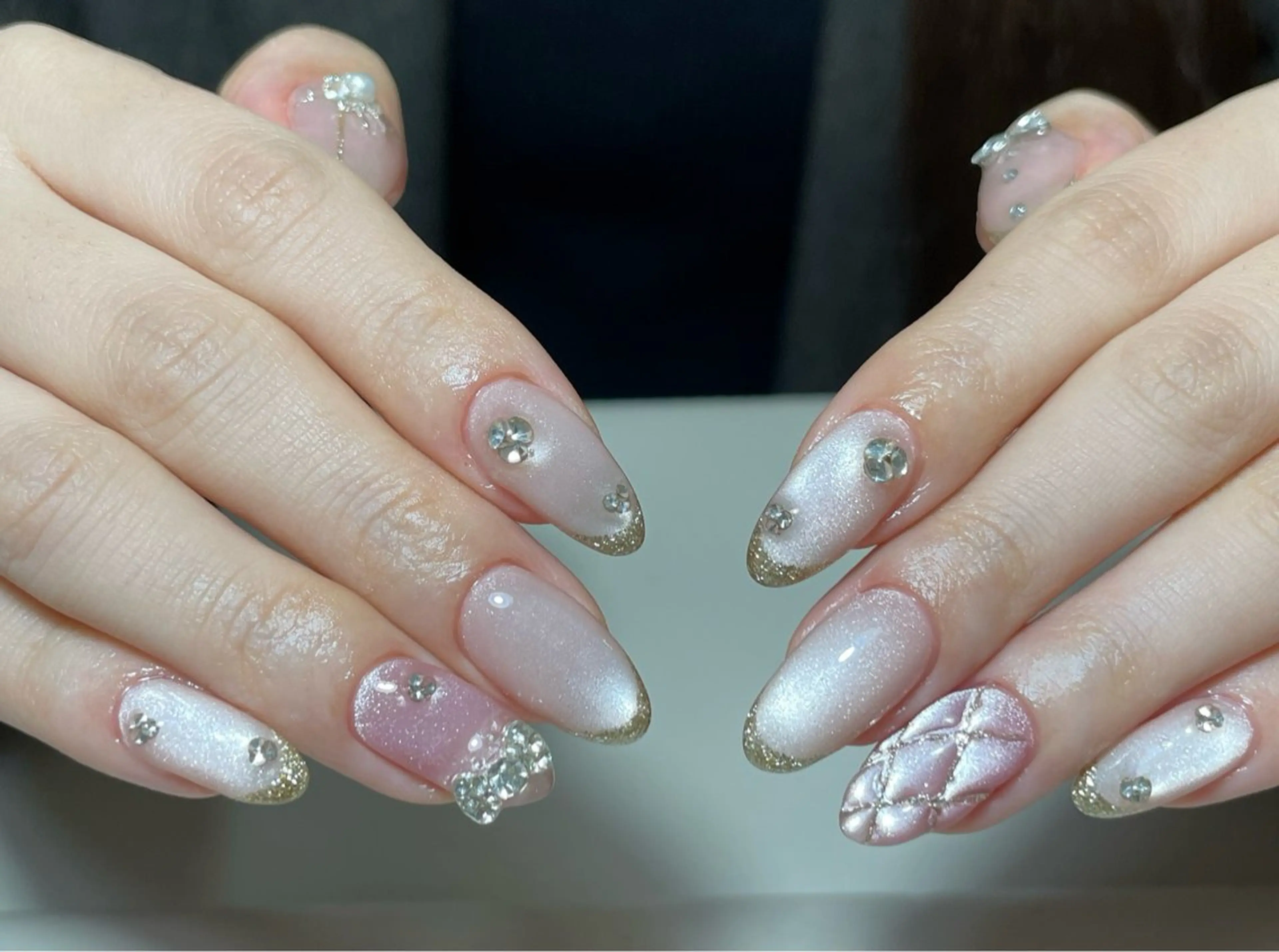 ネイル ハンドネイル ハンドケア 🍑 momo_nailのネイルデザイン