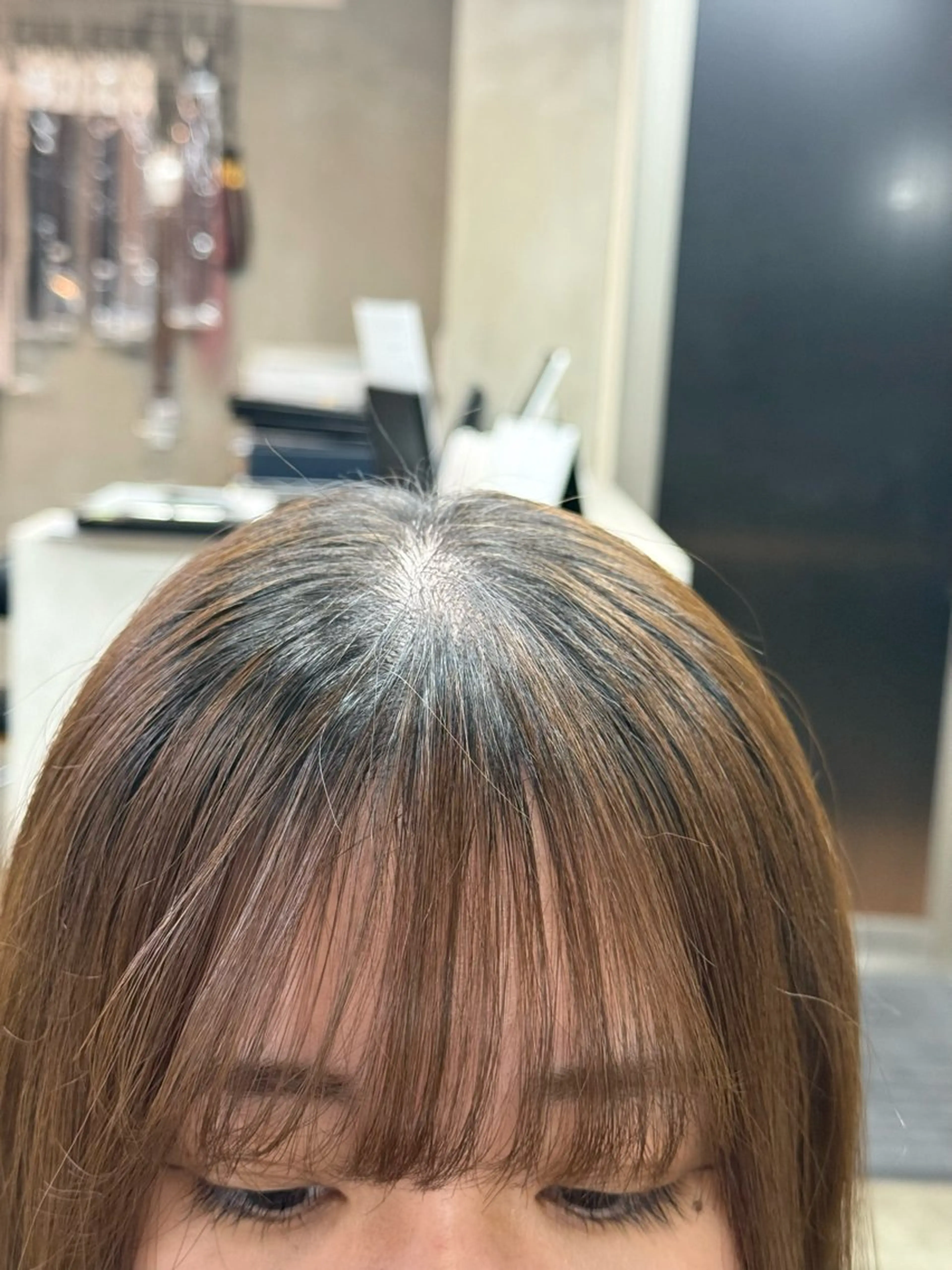 ロング パーマ 縮毛矯正 Blast Erikaのヘアスタイル