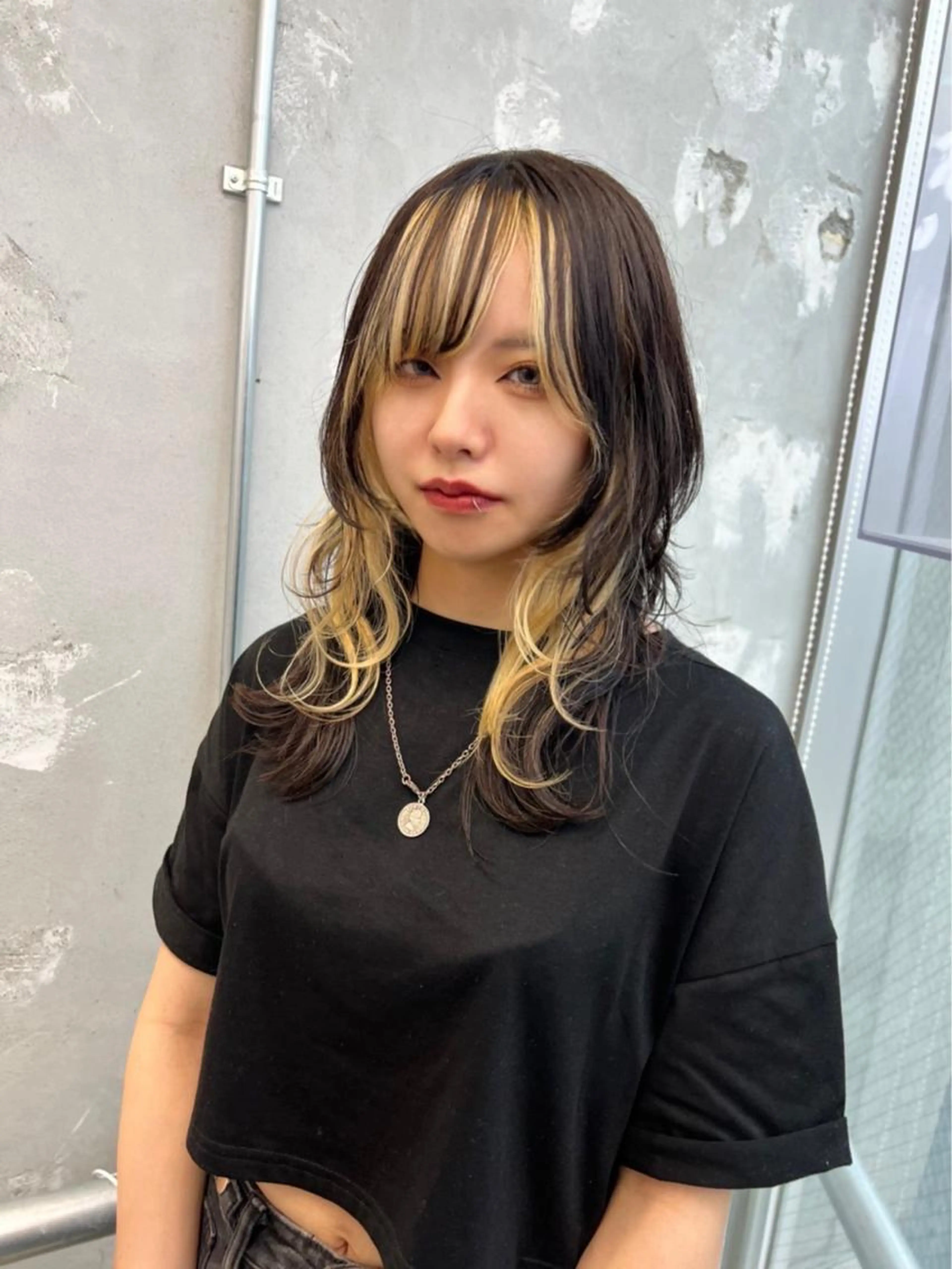 🍋ブリーチメニュー🍋〻フェイスフレーミング〻ブリーチ＋カラー＋トリートメントの写真