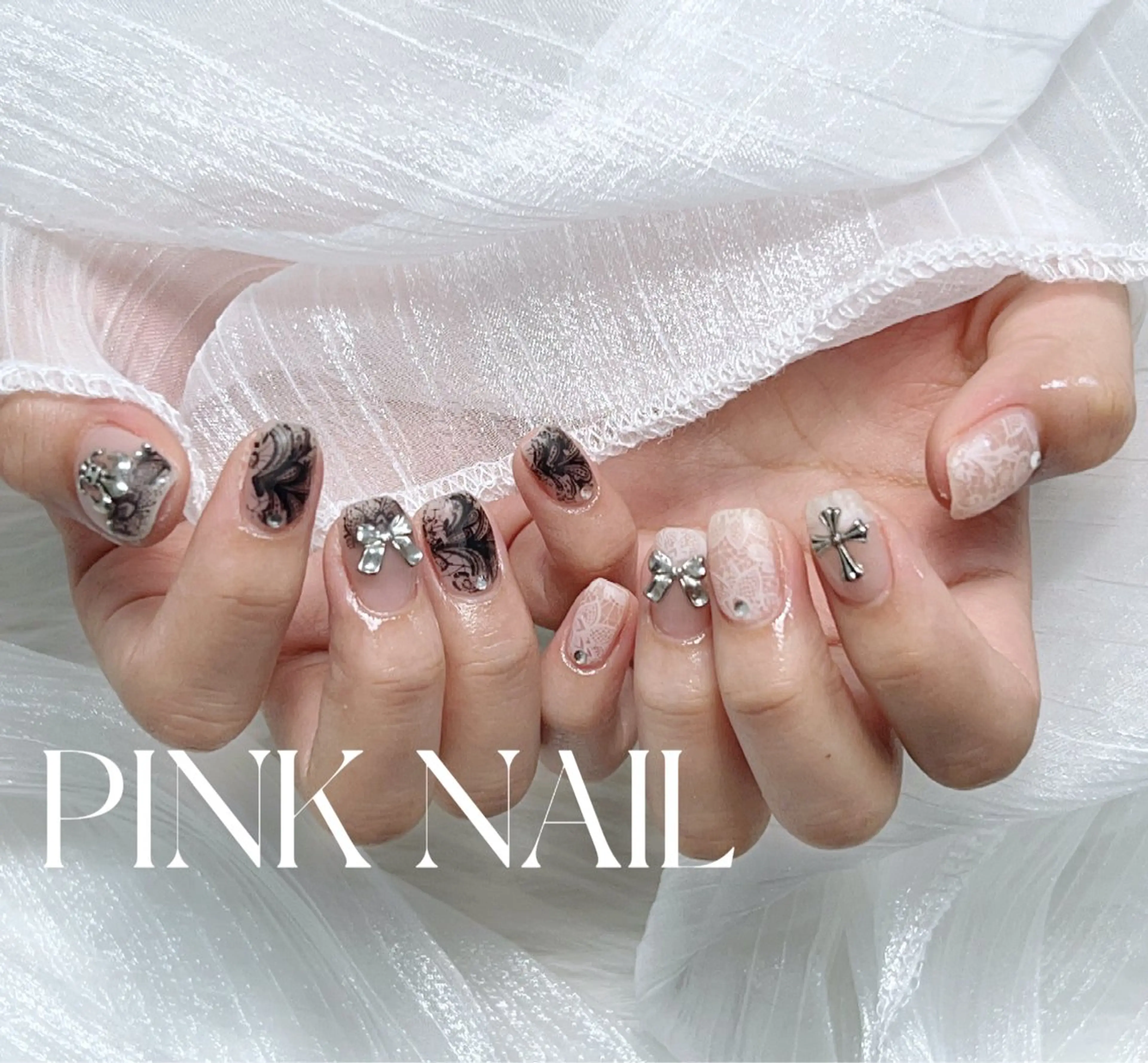 ネイル ハンドネイル pink nailのネイルデザイン