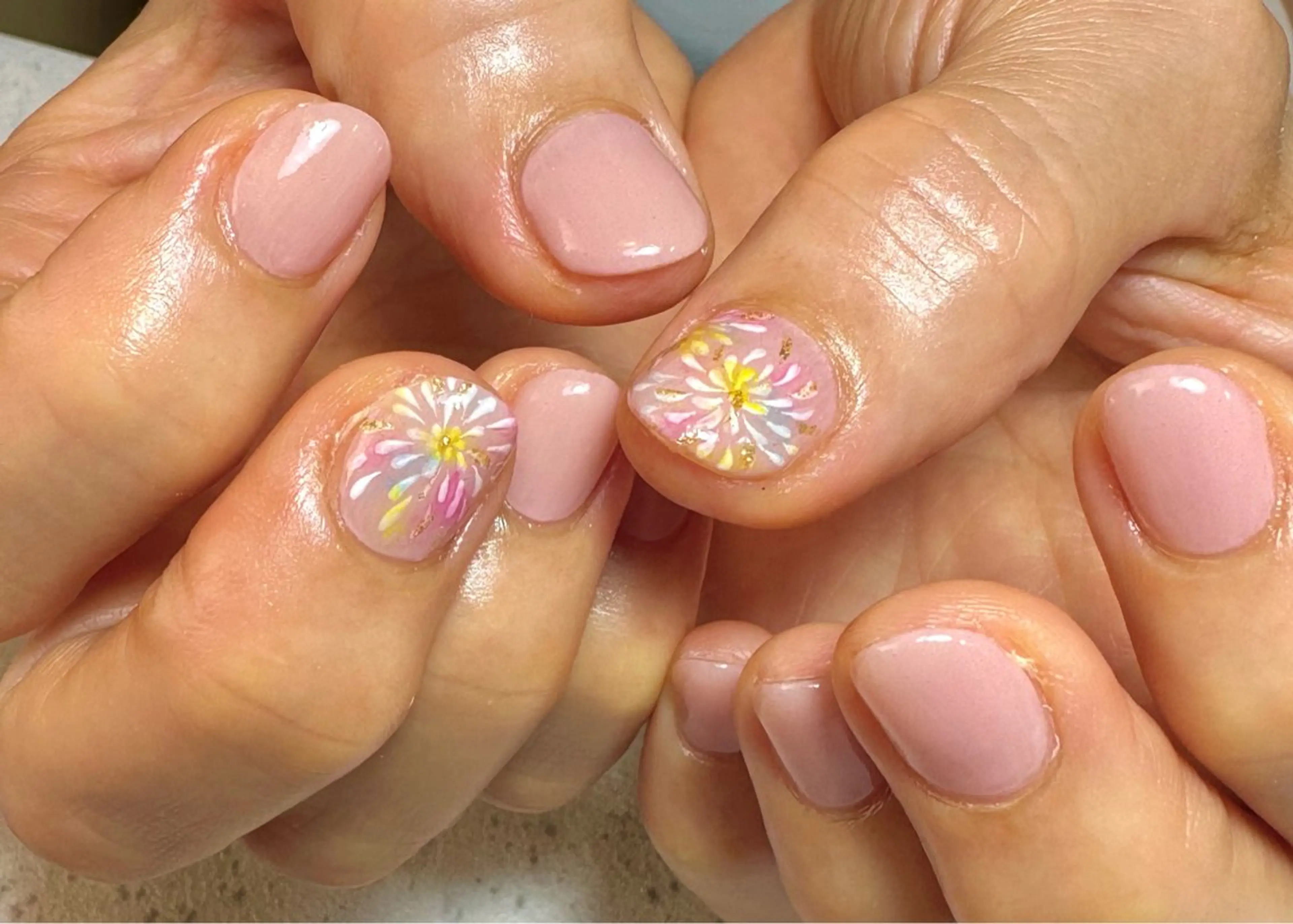 ネイル ハンドネイル フットネイル GéRanium Harukaのネイルデザイン