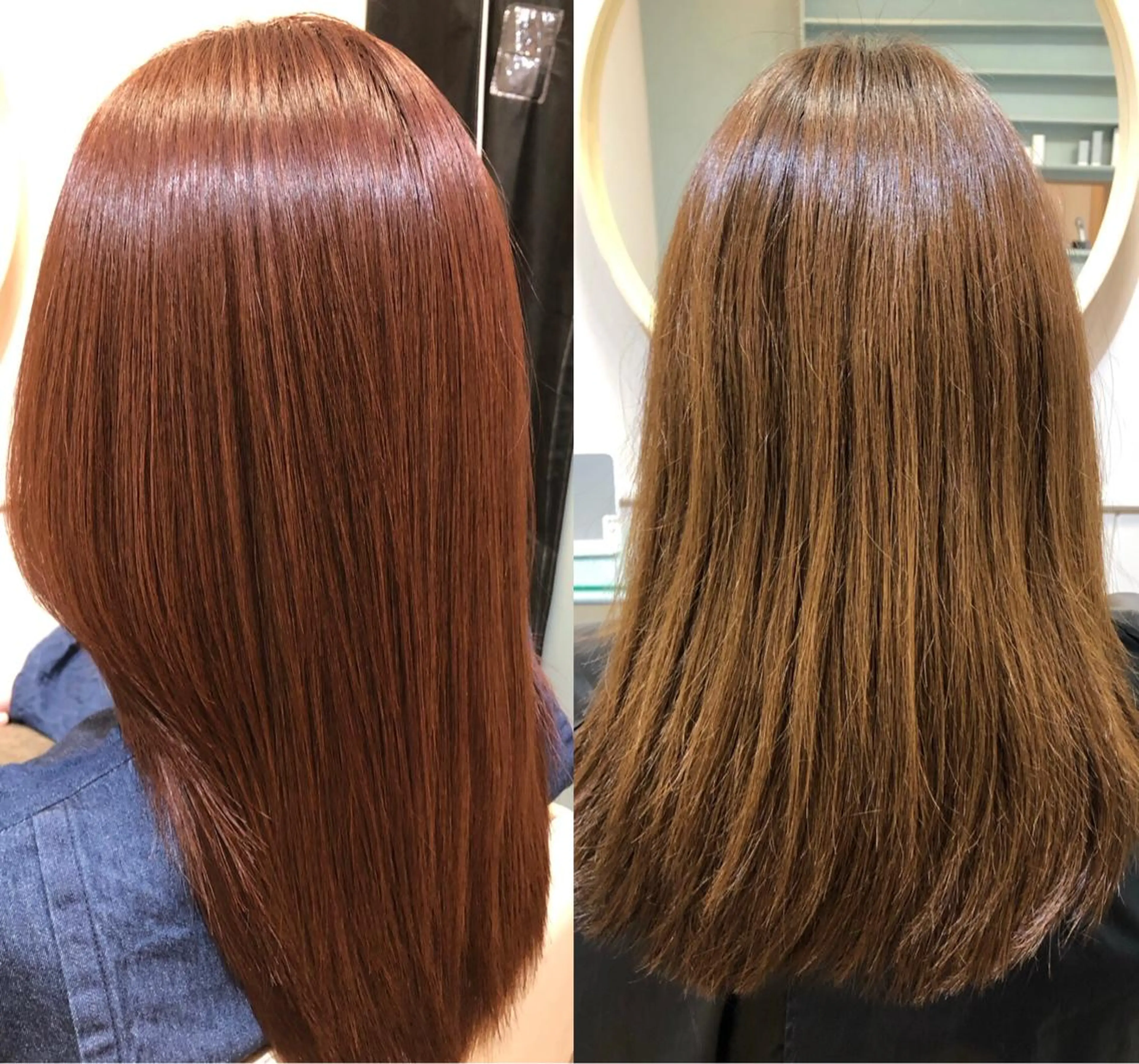セミロング ハイライト 髪質改善 レイヤーカット トリートメント カット ヘアカラー トリートメント ✨Less髪質改善✨ シバタのヘアスタイル