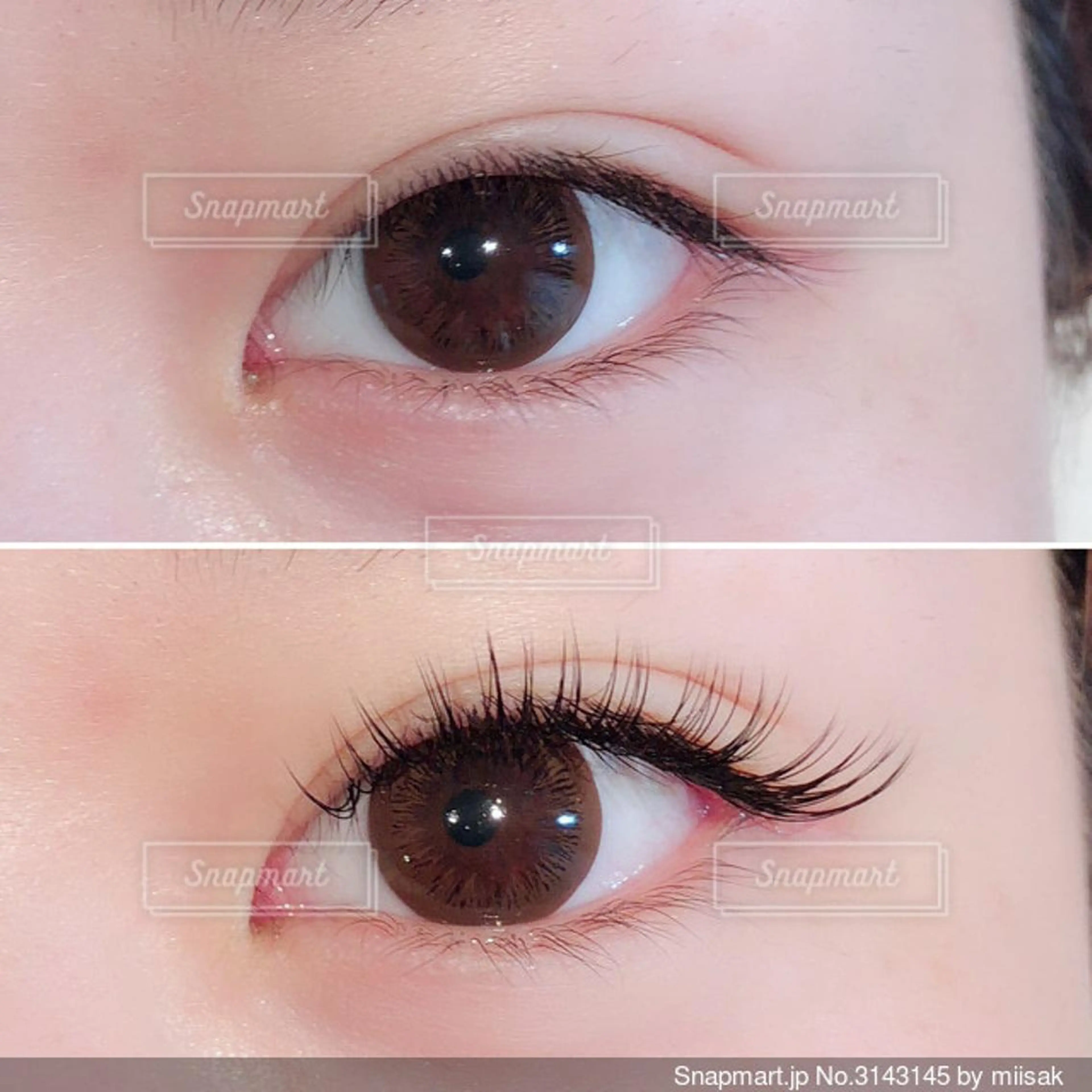 高品質セーブルエクステンションまつげ　80本⭐　≪オフ代込み≫の写真