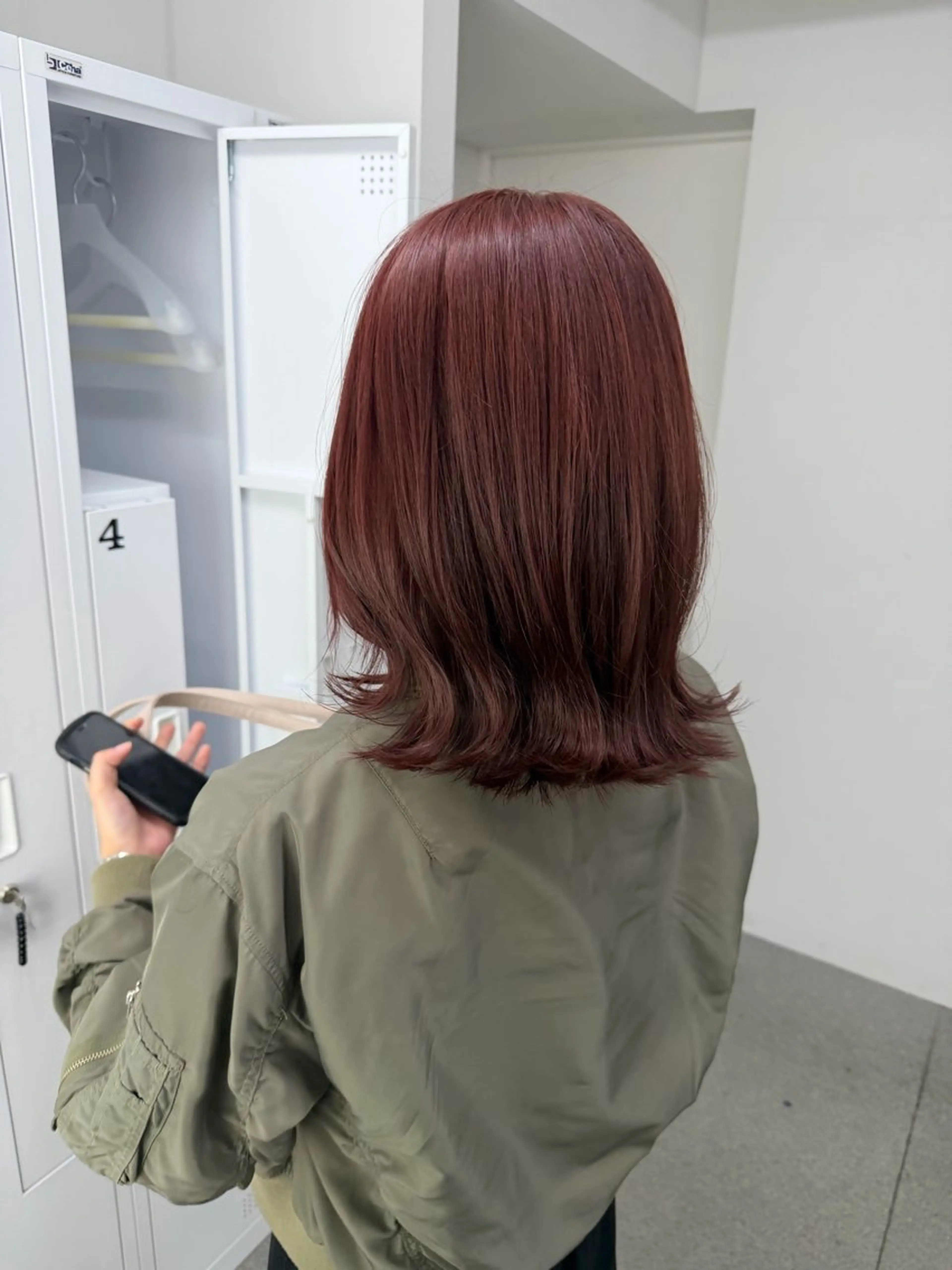 ミディアム カット ヘアカラー トリートメント IROWどうもん店/ コウタ/スタイリストのヘアスタイル