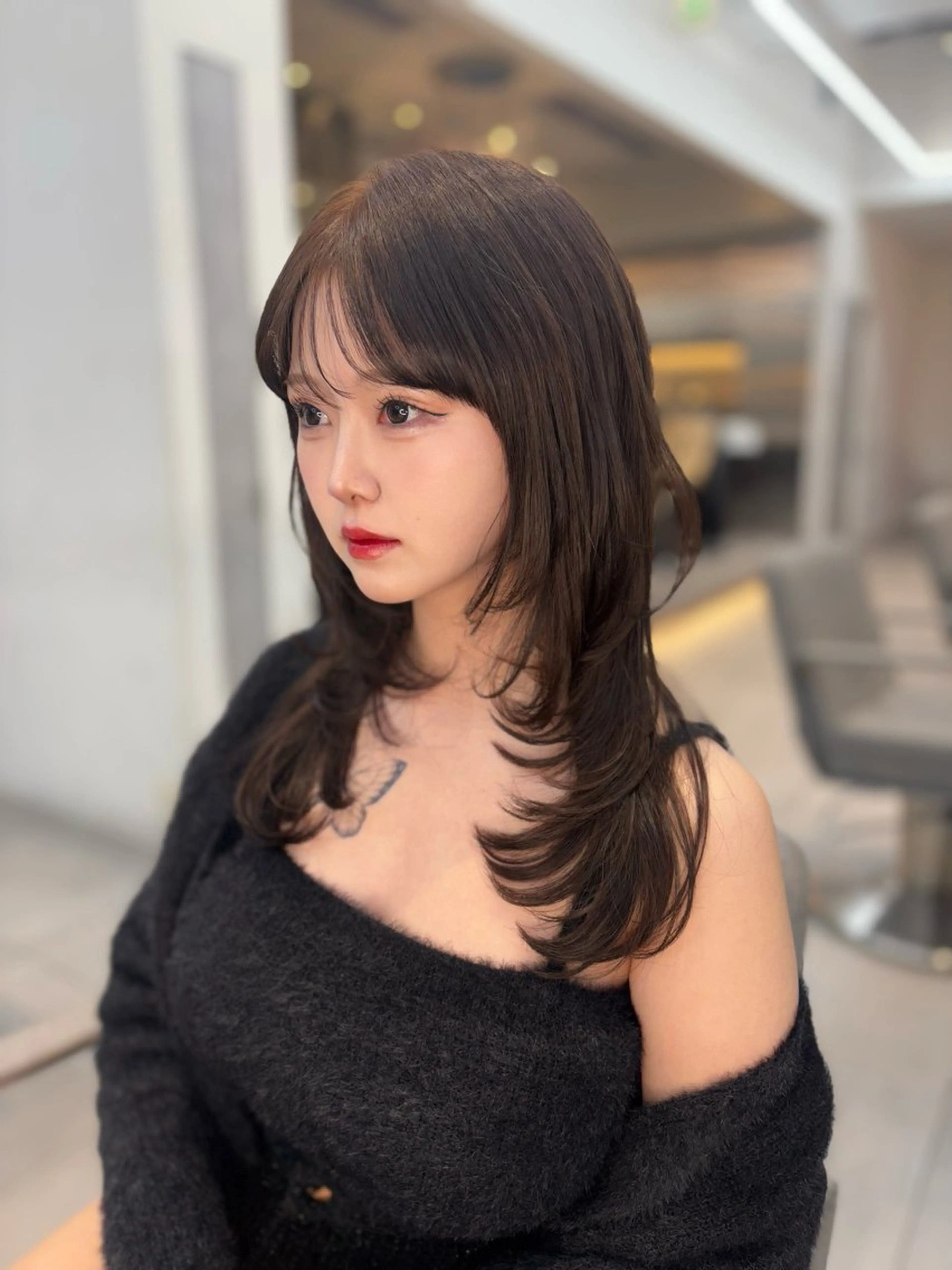 ロング ハイレイヤー レイヤーカット 韓国ヘア🇰🇷 髪質改善✨️-裕人-のヘアスタイル