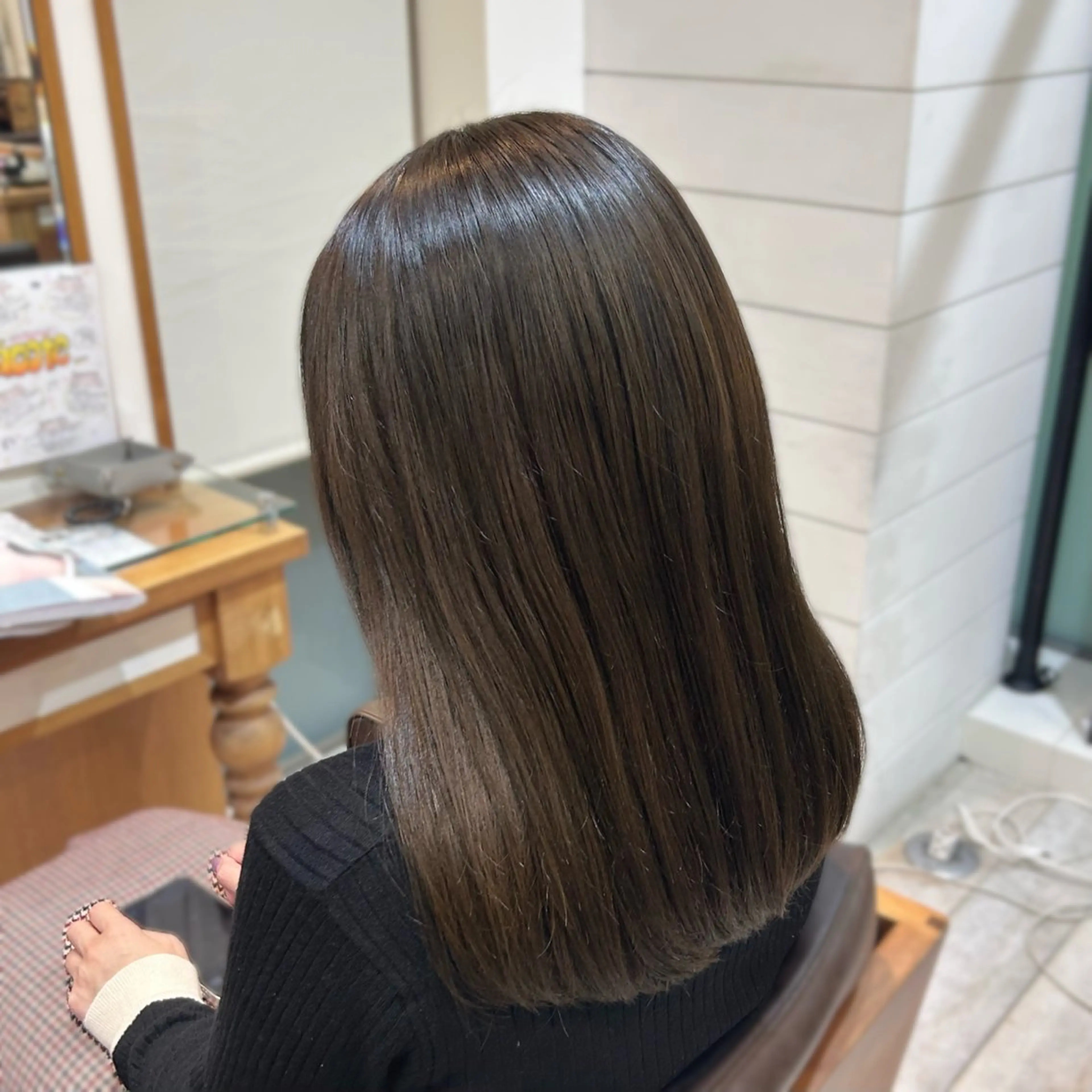 ミディアム カラー ヘアカラー トリートメント 渋谷/ Rionのヘアスタイル