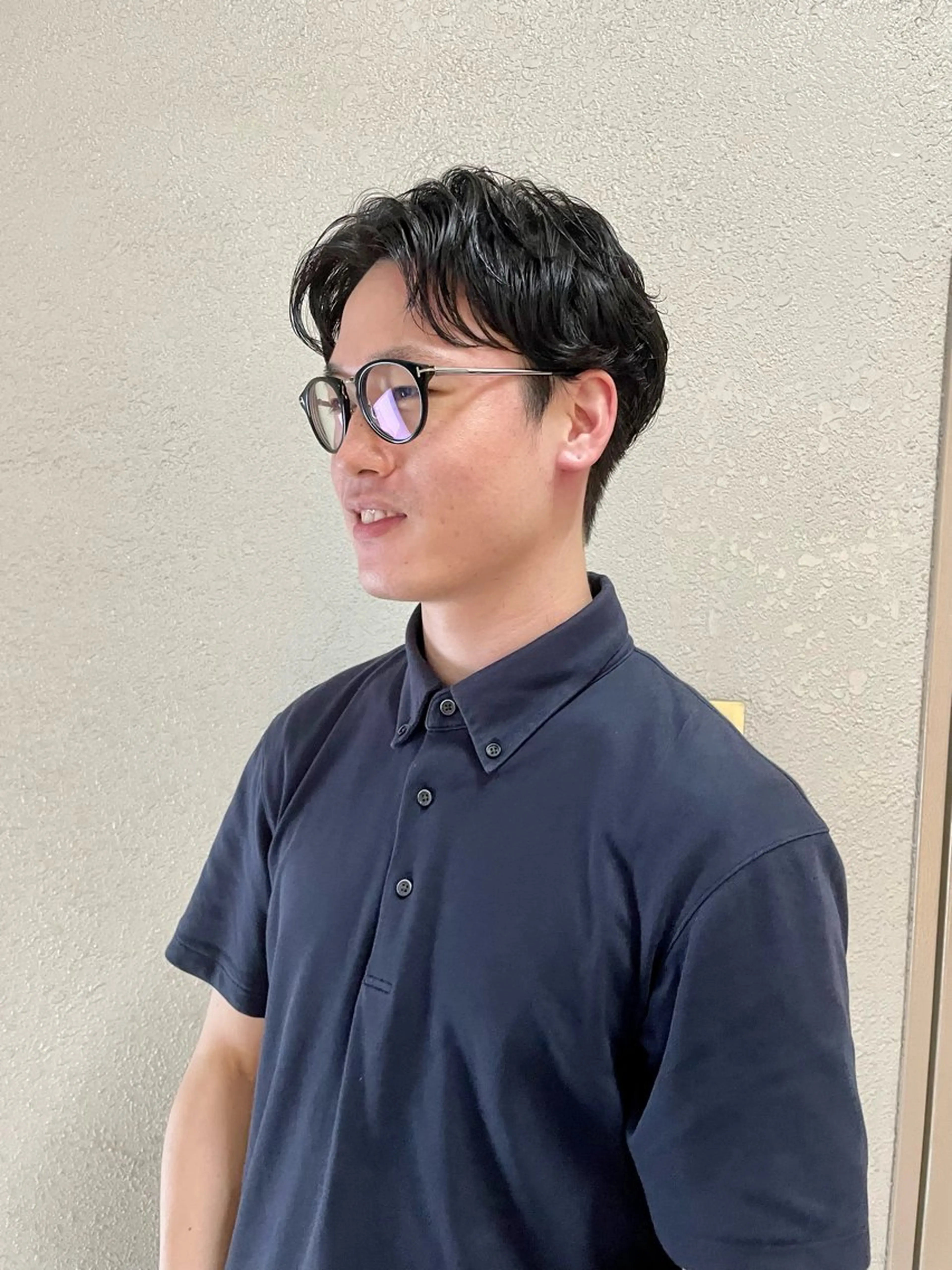 パーマ メンズ カット トリートメント 金山/メンズパーマ 西村侑真のヘアスタイル