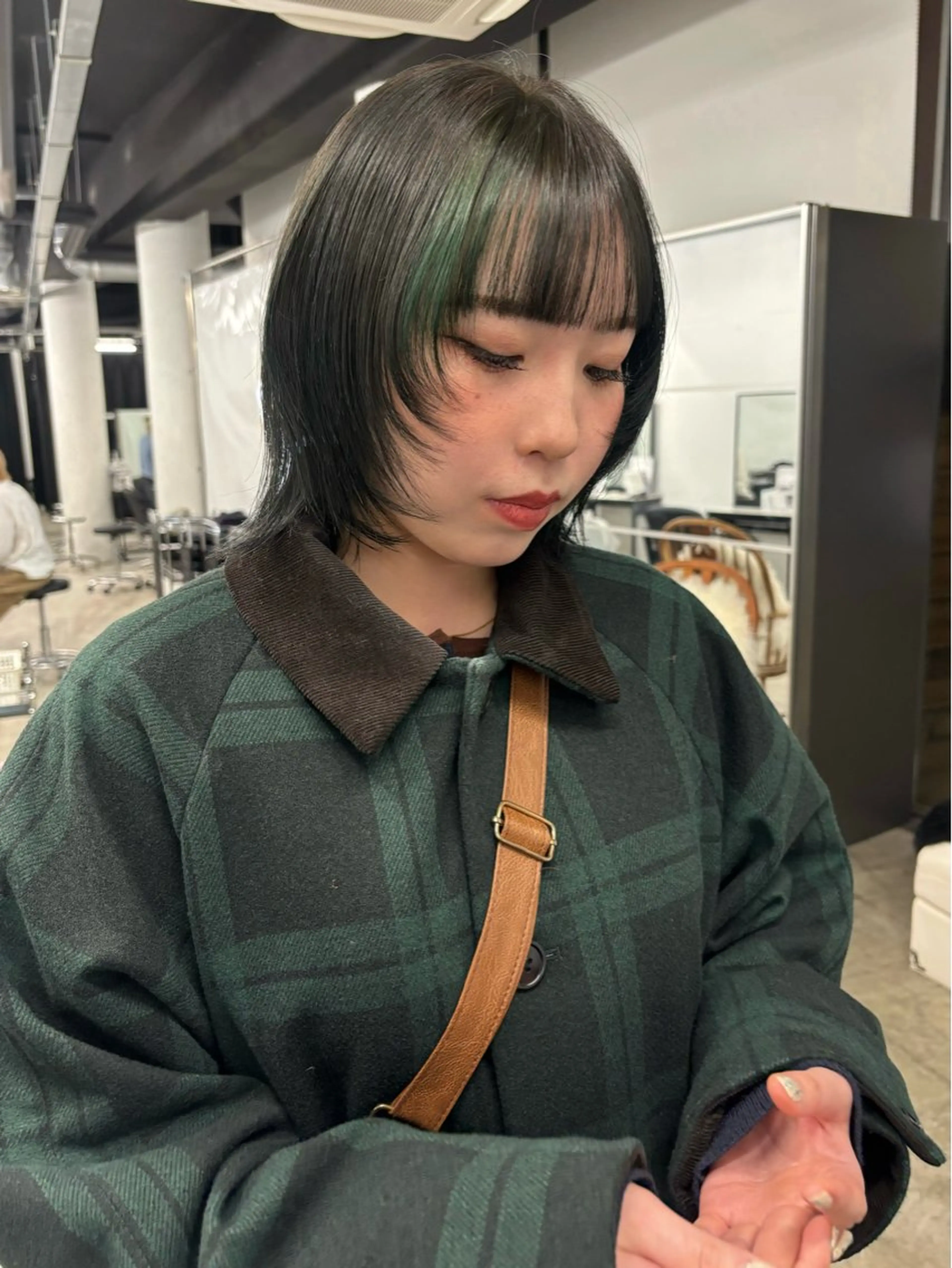 ショート カラー カット ヘアカラー ✩デザインカラー /レイヤー✩momoのヘアスタイル