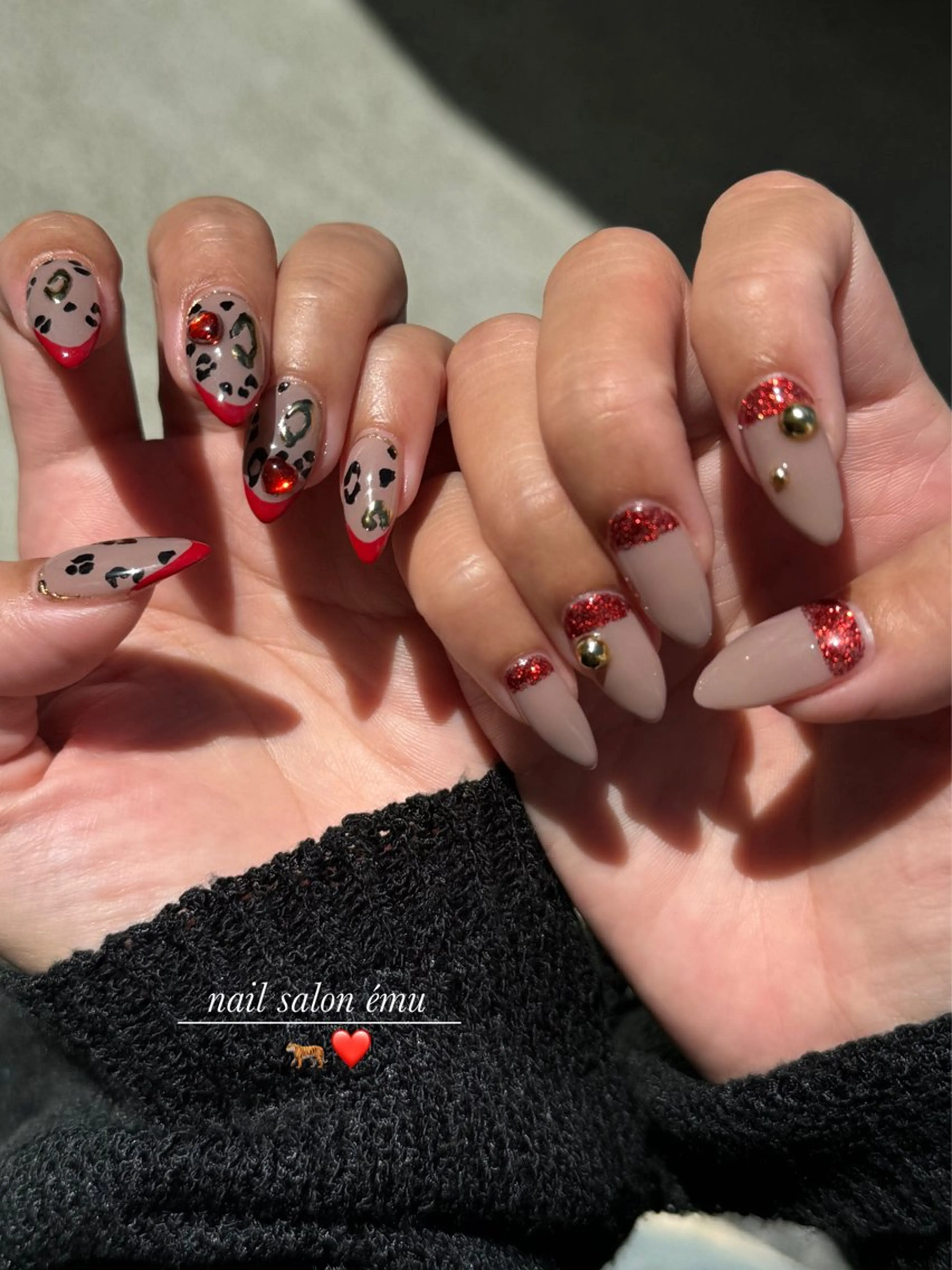 ネイル ハンドネイル nail salon émuのネイルデザイン