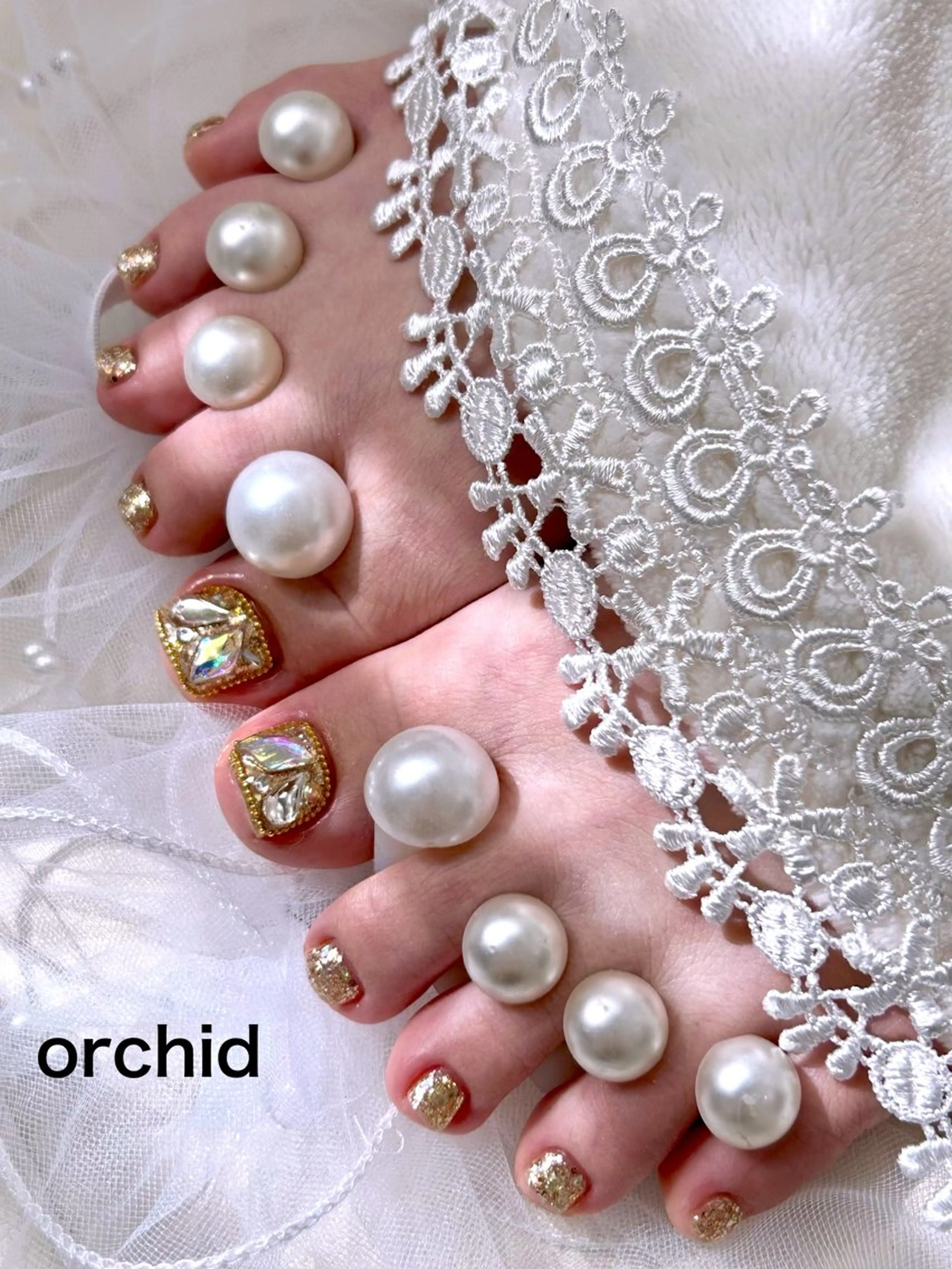 ネイル orchid ♡オーキッドのネイルデザイン