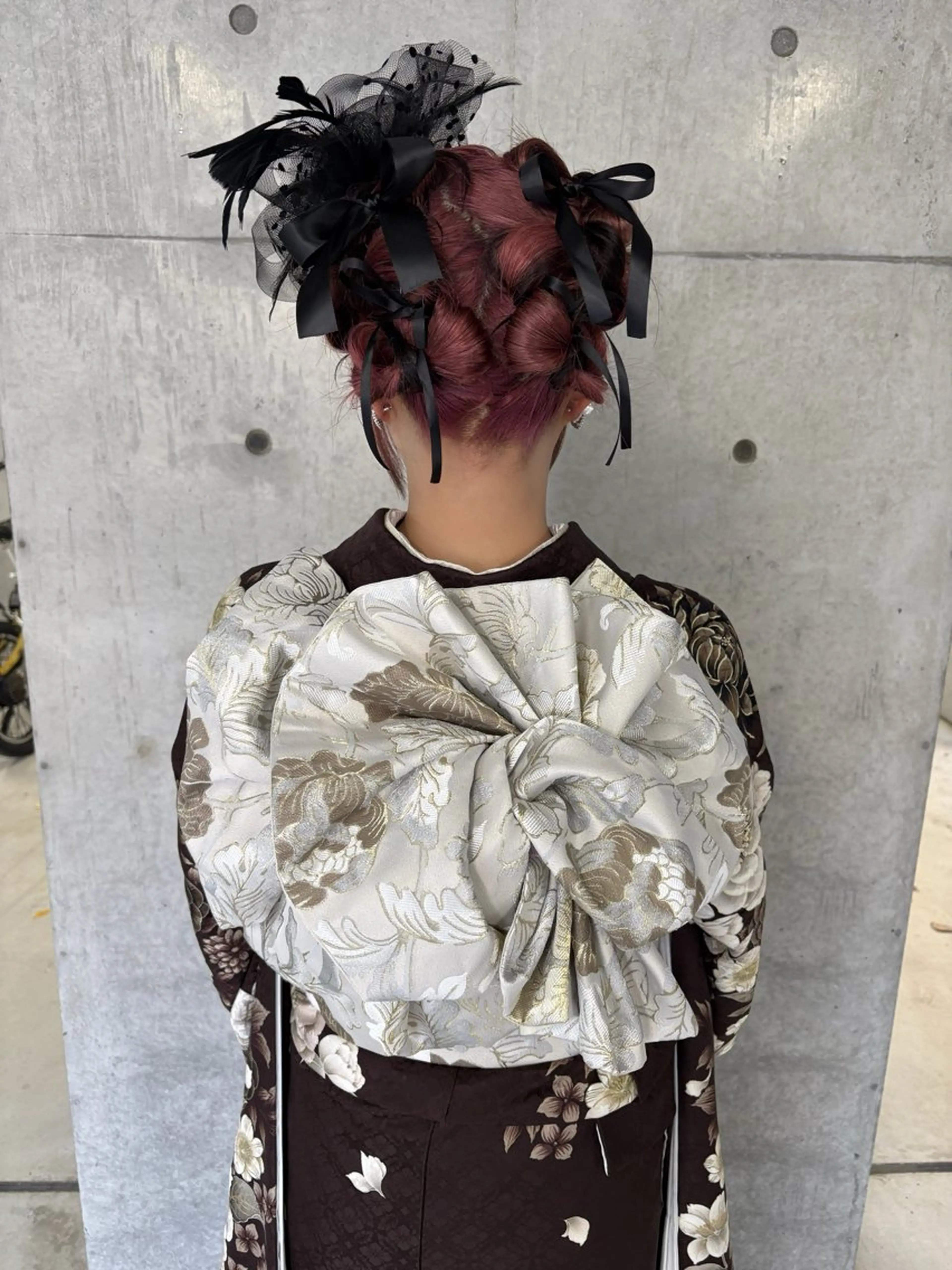 ロング カラー ヘアアレンジ ヘアセット yuuna/ ハッシュカット🎀のヘアスタイル