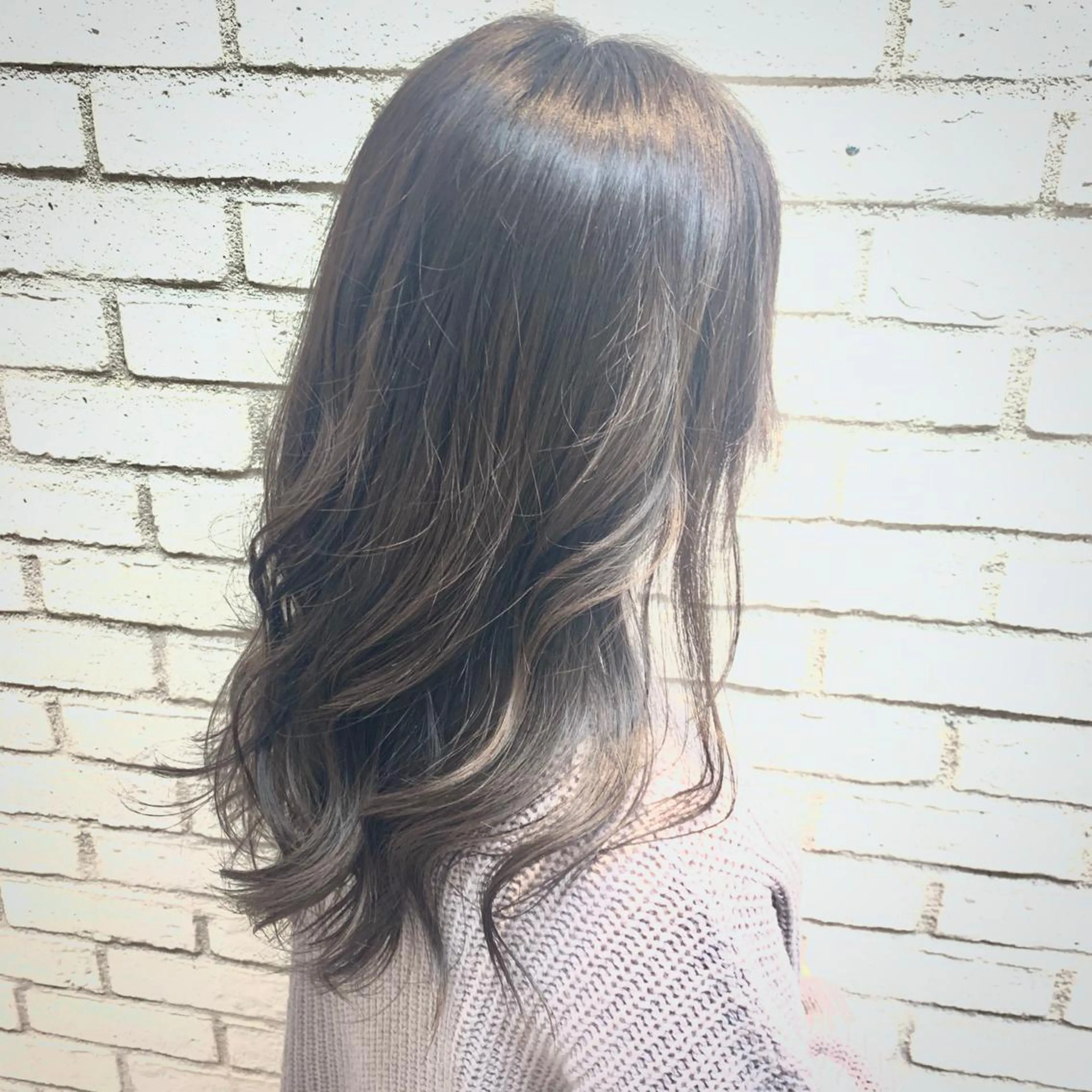 セミロング カラー Silk-lei【銀座店】所属・銀座/美髪縮毛矯正 /髪質改善/山本翔華のヘアスタイル