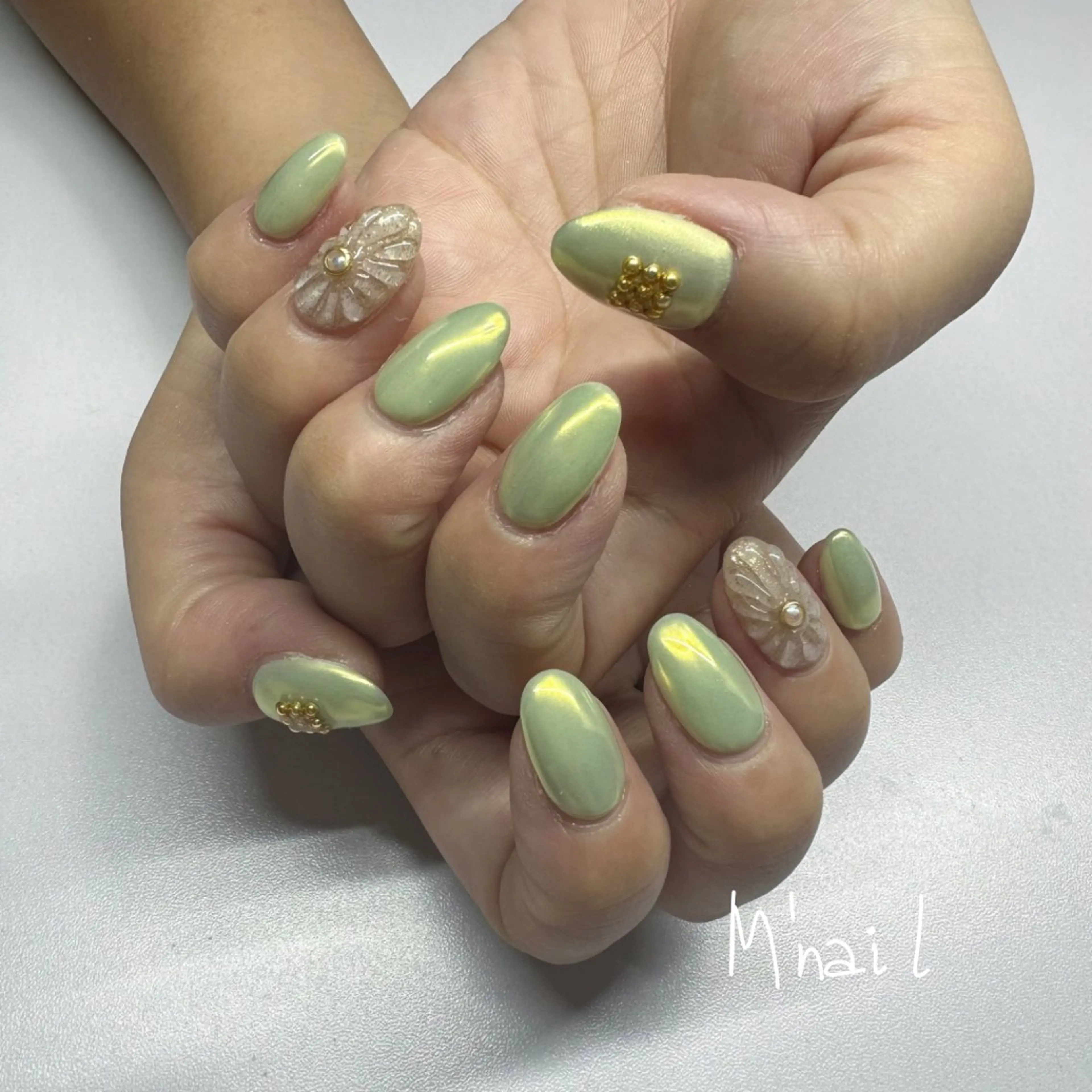 ネイル ハンドネイル M' nailのネイルデザイン