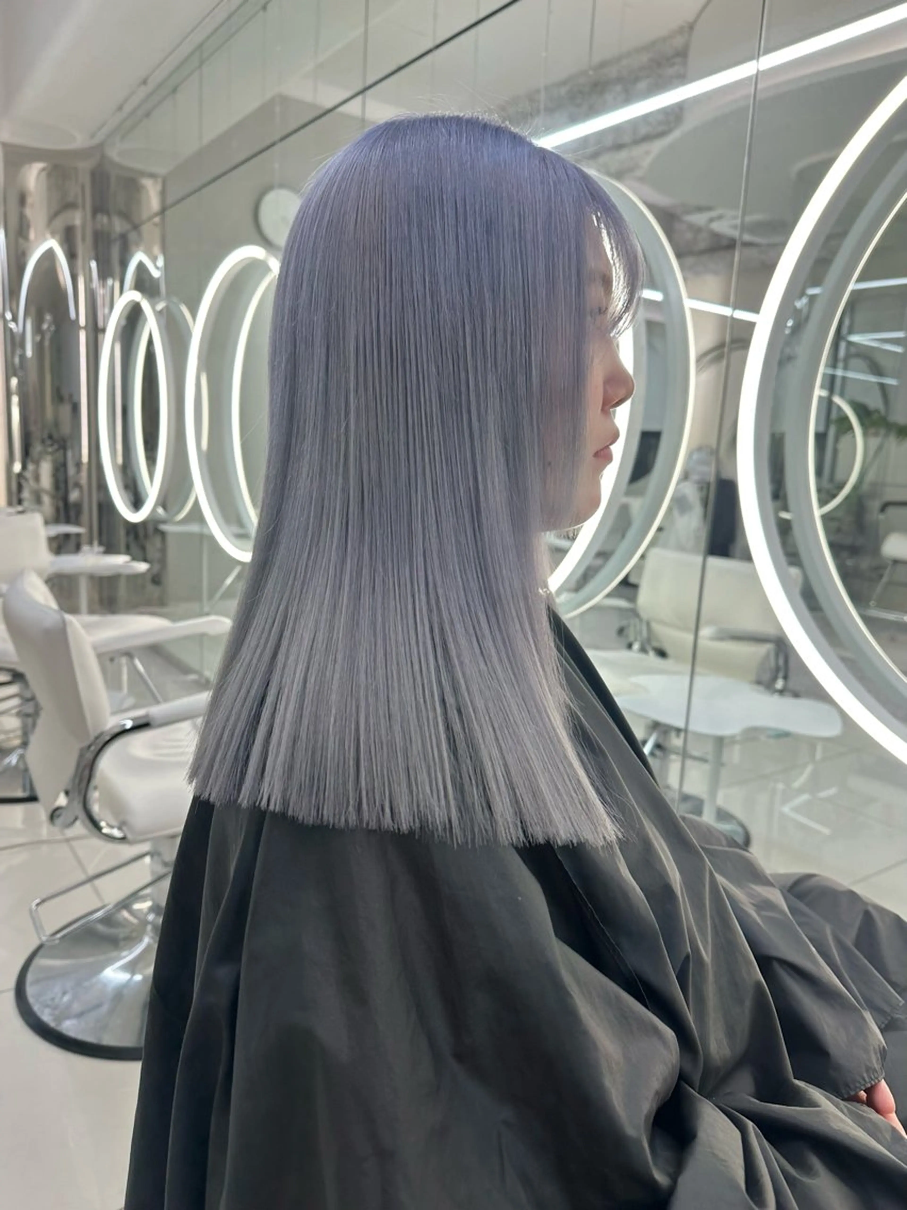 ハイブリーチカラー+ヘアマスクの写真