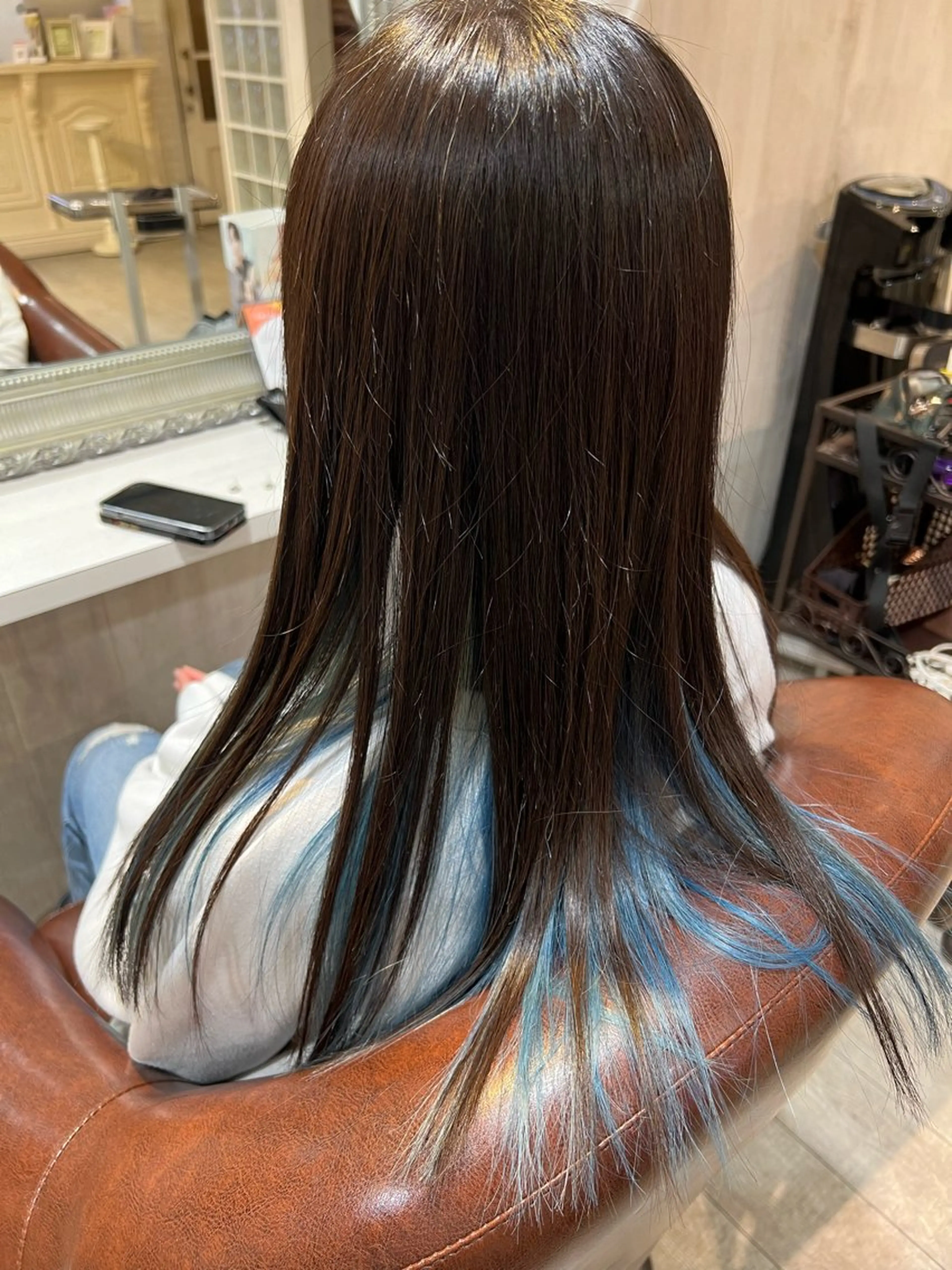 ロング カラー ヘアカラー トリートメント カラー400種類以上 ♪宮崎 健AmanSのヘアスタイル