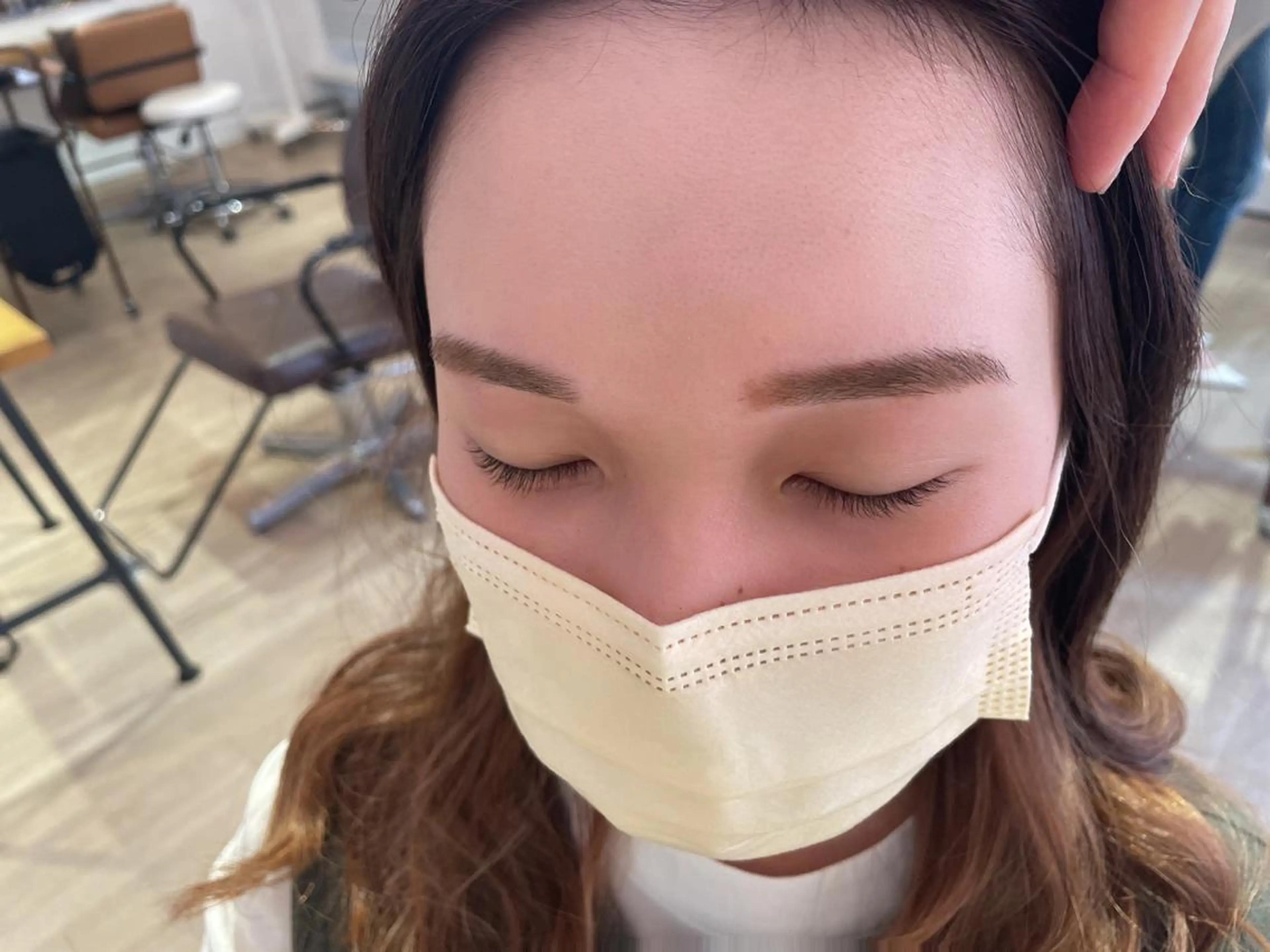 PRIMA aimer所属・前田 花綸のヘアスタイル