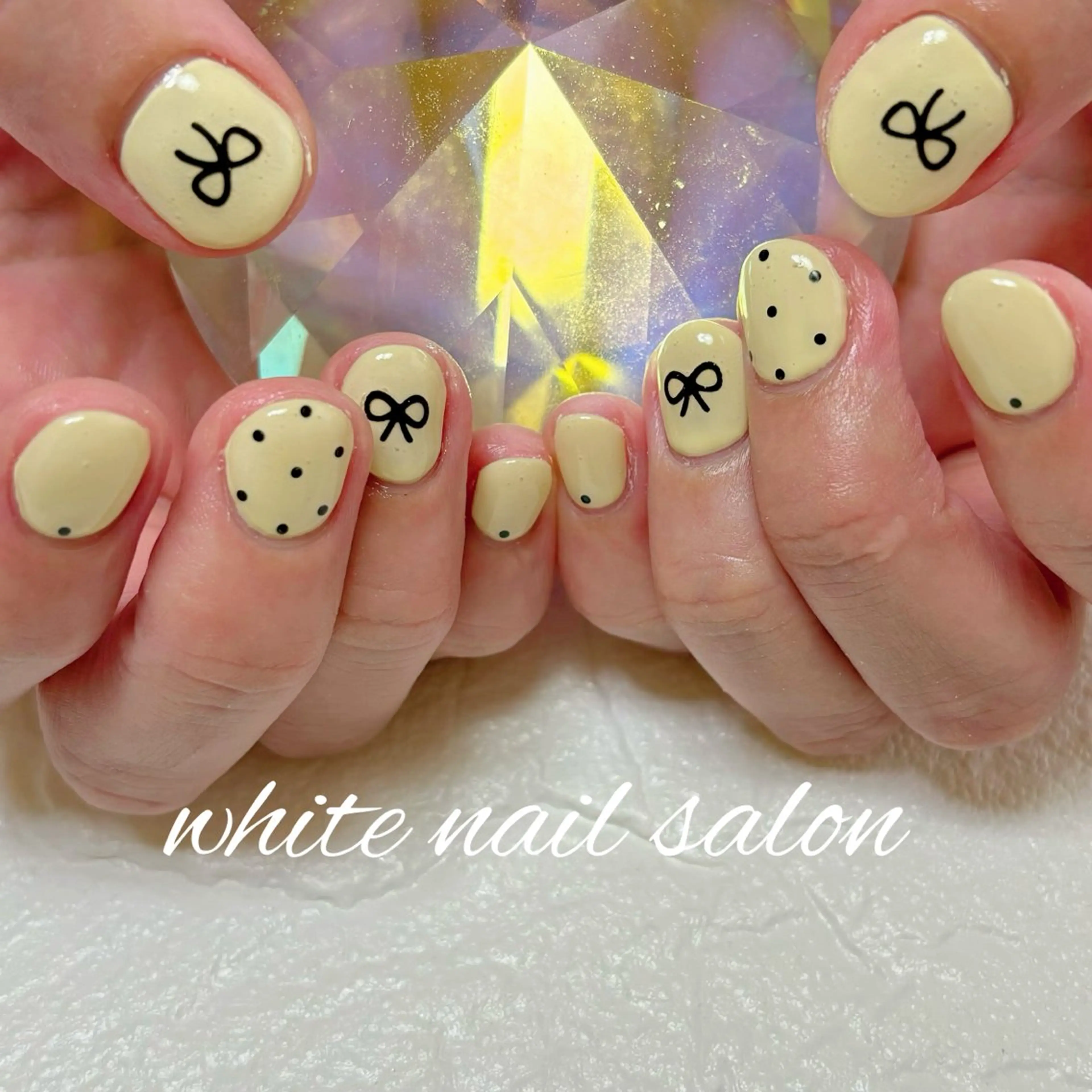 ネイル フットネイル ハンドネイル white nail salonのネイルデザイン