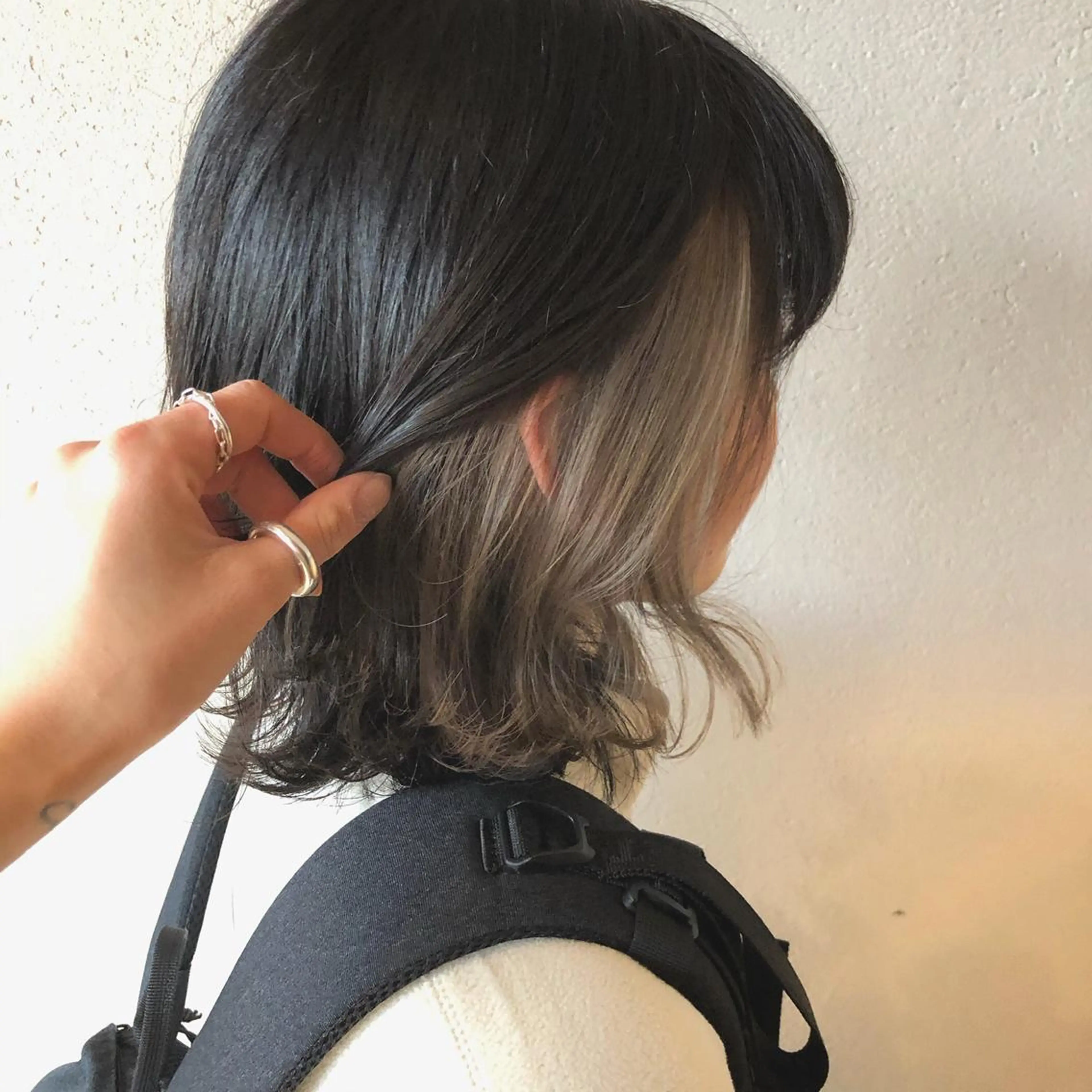 ミディアム カラー グレージュ インナーカラー ヘアカラー YAWN所属・YAWN《ヨウン》 Yucaのその他イメージ