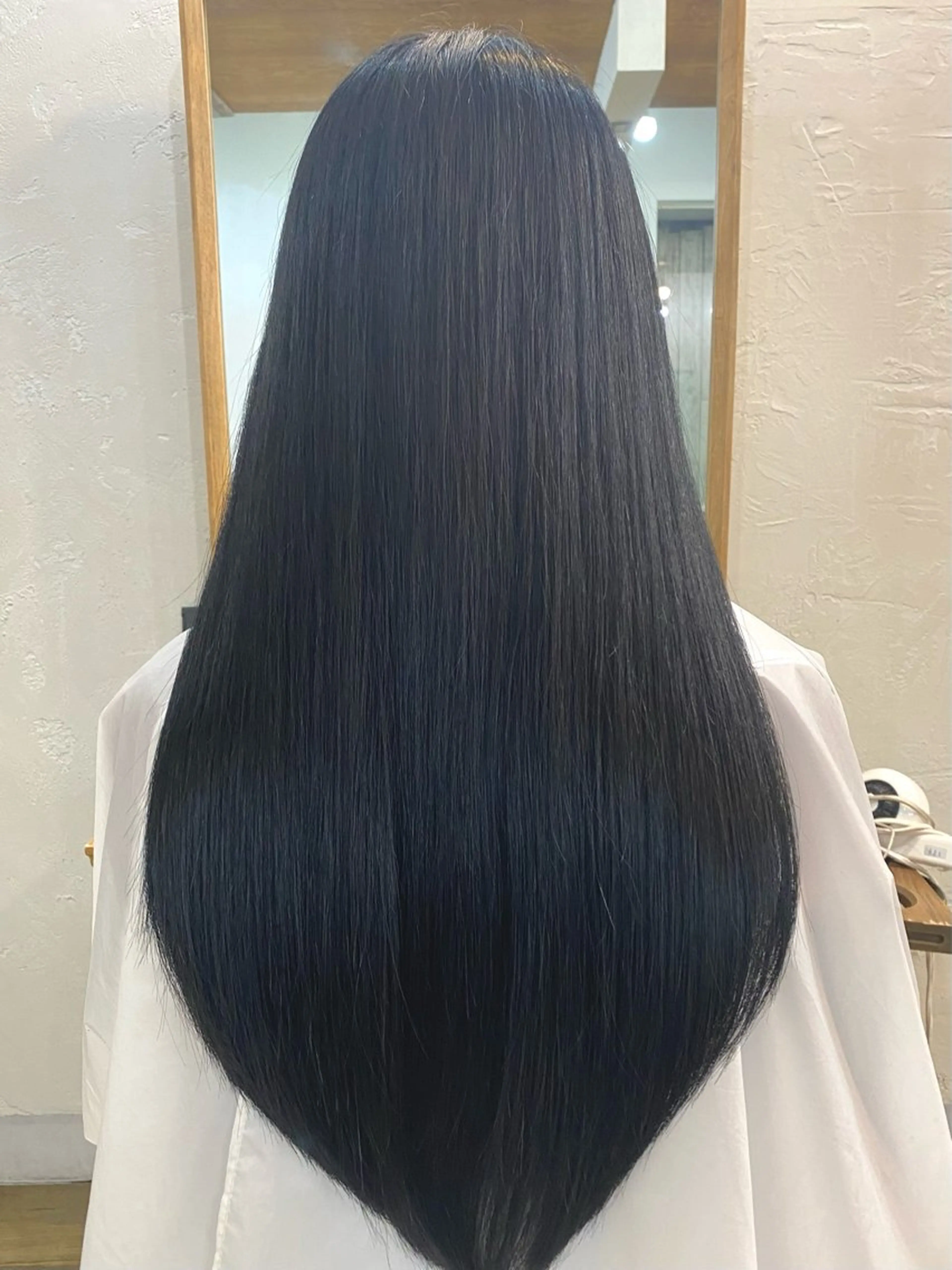 ロング 縮毛矯正 千 田のヘアスタイル