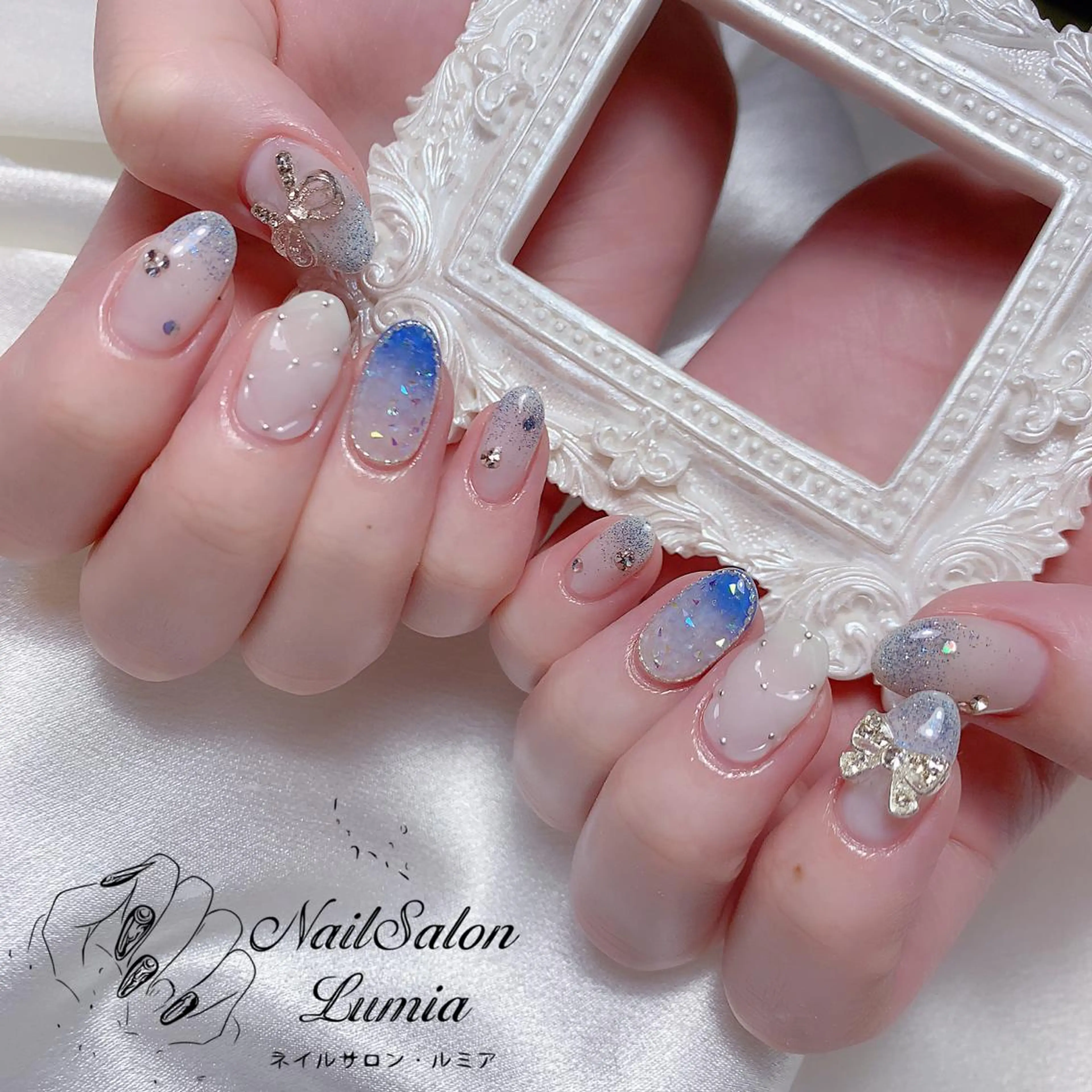 ネイル ハンドネイル ネイルサロン ルミア Lumia 店長のネイルデザイン
