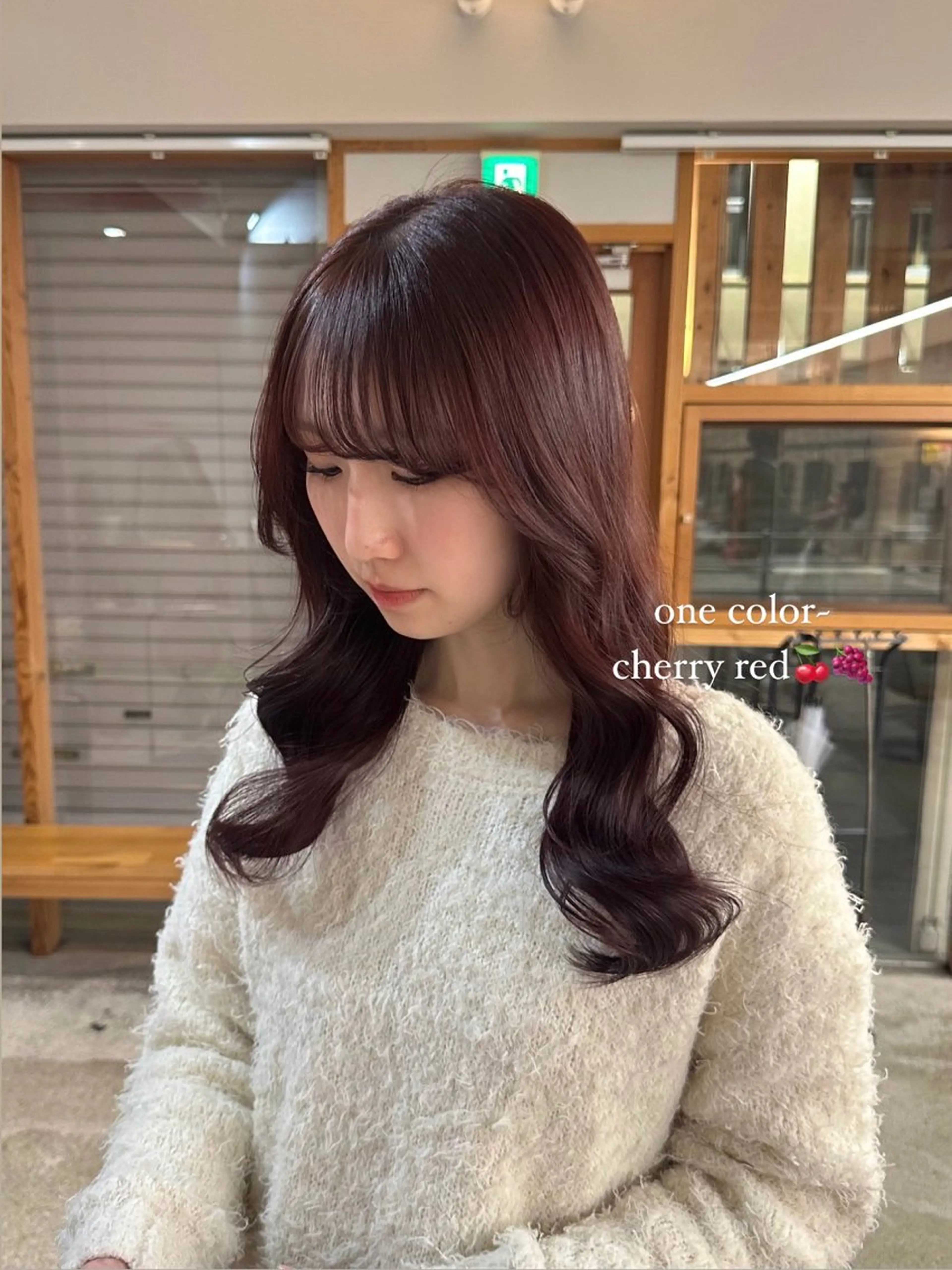 ロング カラー cipre あゆみのヘアスタイル