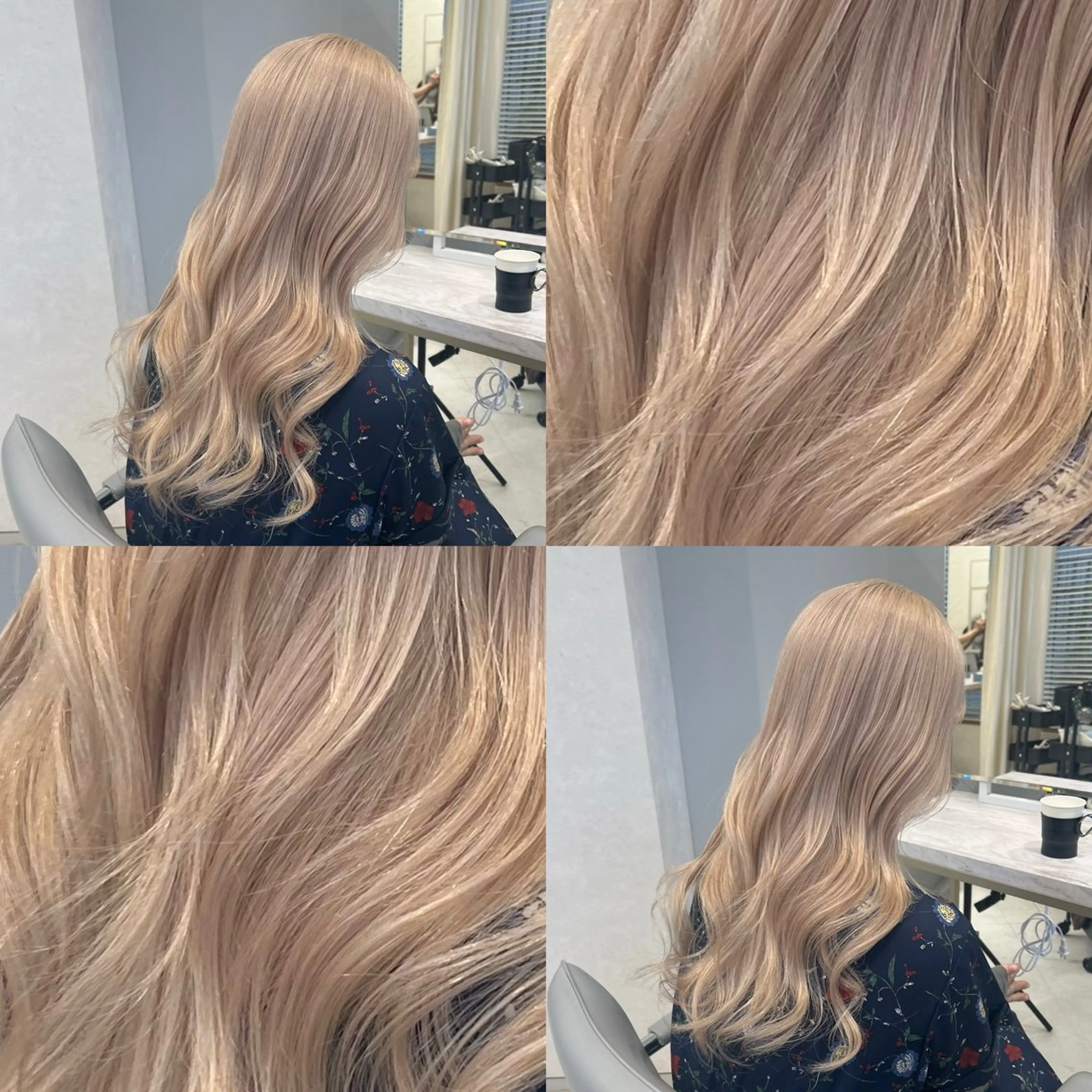 ロング youres hair 髪質改善トリートメント&ヘッドスパ  新宿三丁目店【ユアーズヘア】所属・🦋透明感カラー 👑NODOKA🦋のヘアスタイル