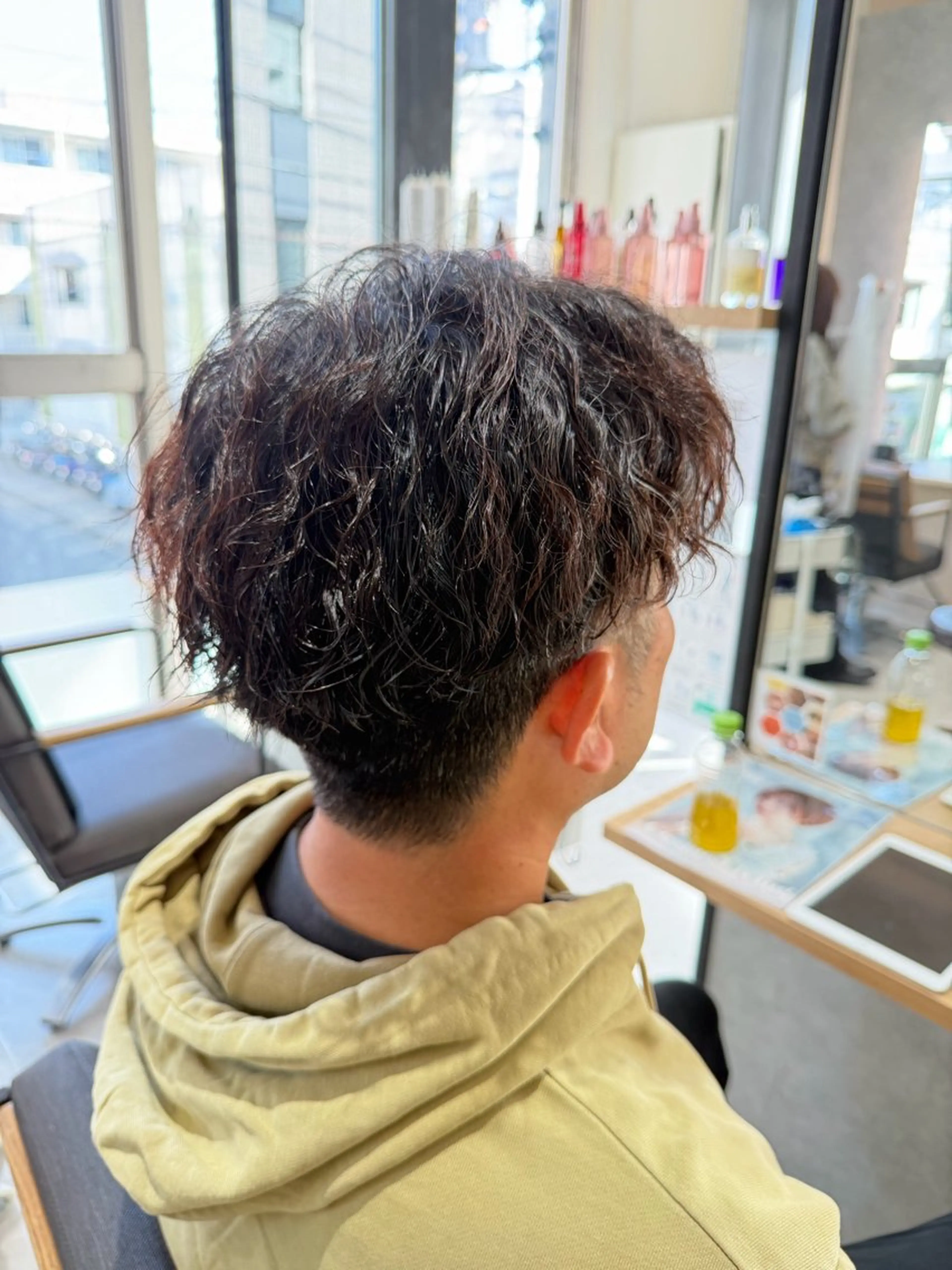 パーマ メンズ メンズパーマ ツイストスパイラルパーマ スパイラルパーマ 🍜のばた 🍜のヘアスタイル