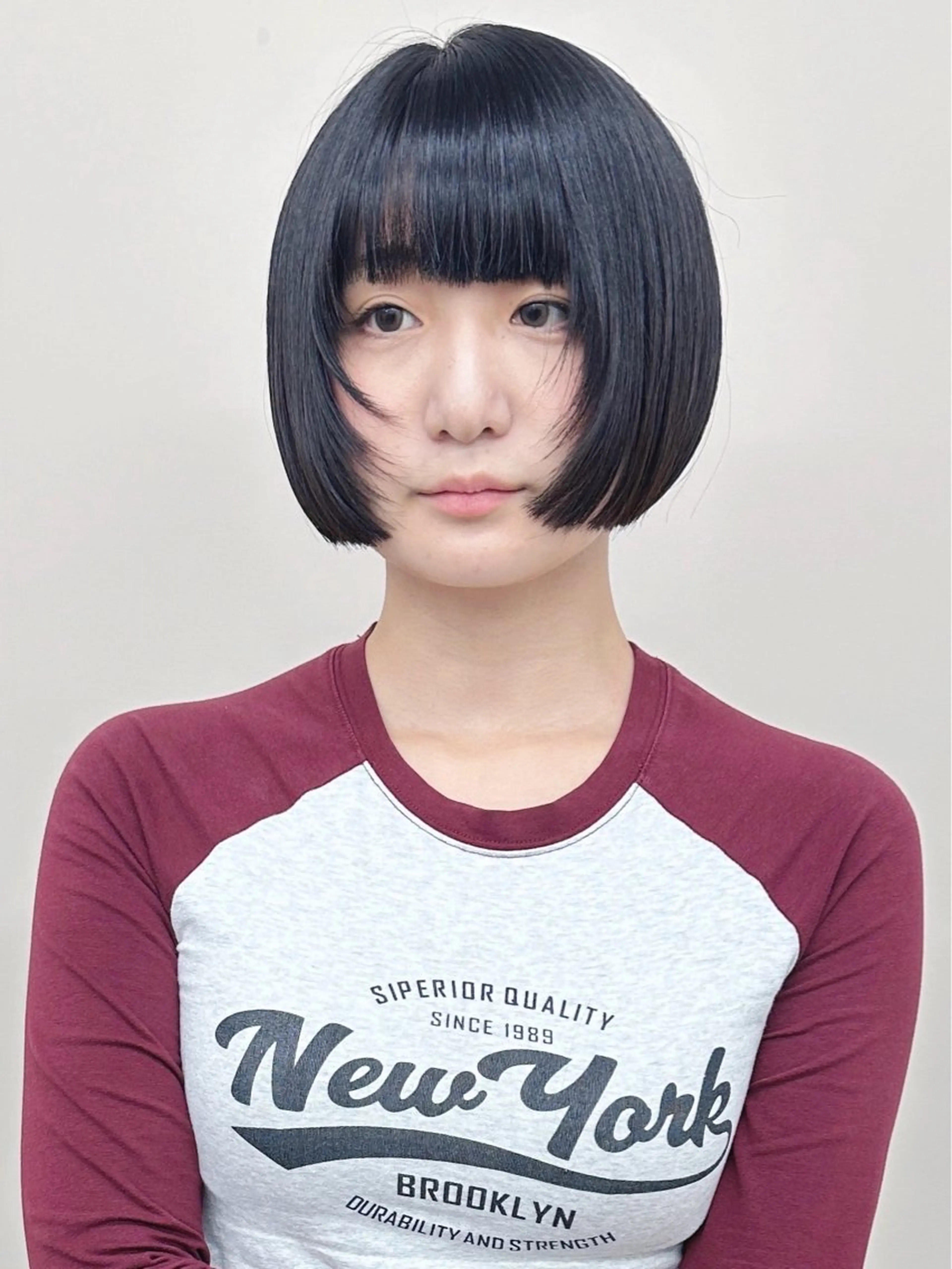 ショート カット 小顔ボブ/お悩み解決 /ボブパーマ/とういのヘアスタイル