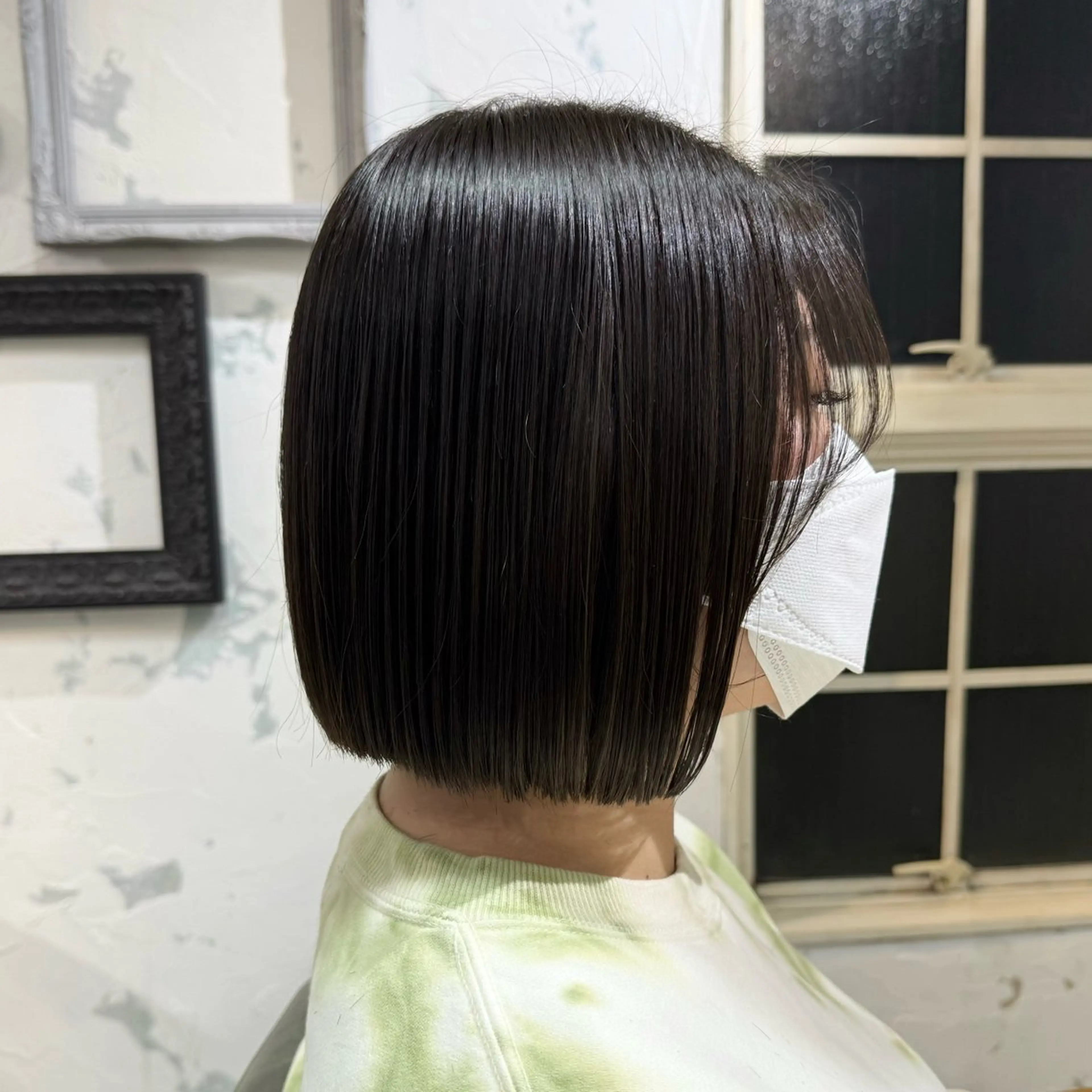 ミディアム カラー ダークグレー ダークグレージュ グレージュ ボブ 似合わせカット カット ヘアカラー トリートメント 似合わせボブ🎀🫧 千葉 優希のヘアスタイル