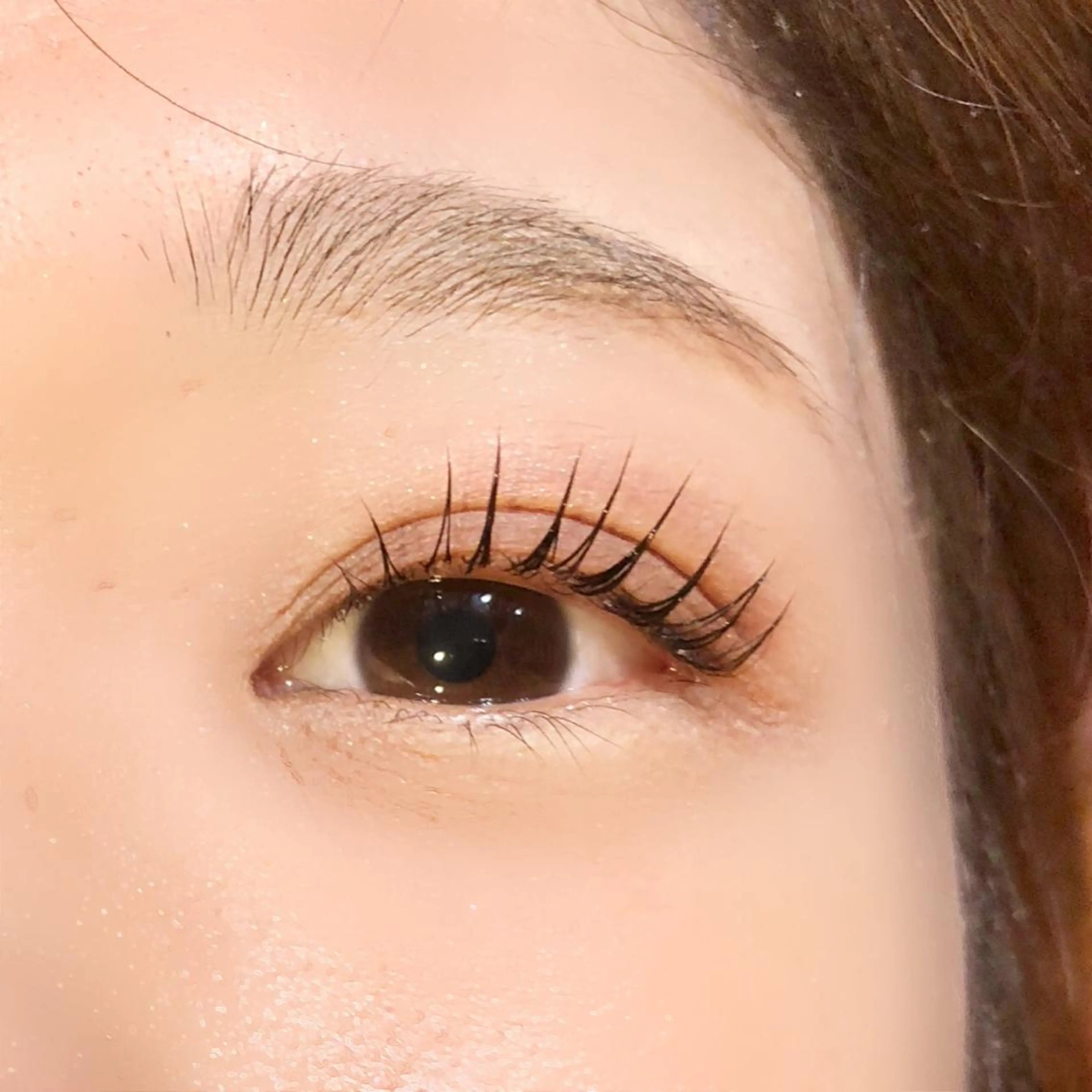 マツエク・マツパ 一重×まつ毛パーマ マツパ MODEK'S あやねのヘアスタイル