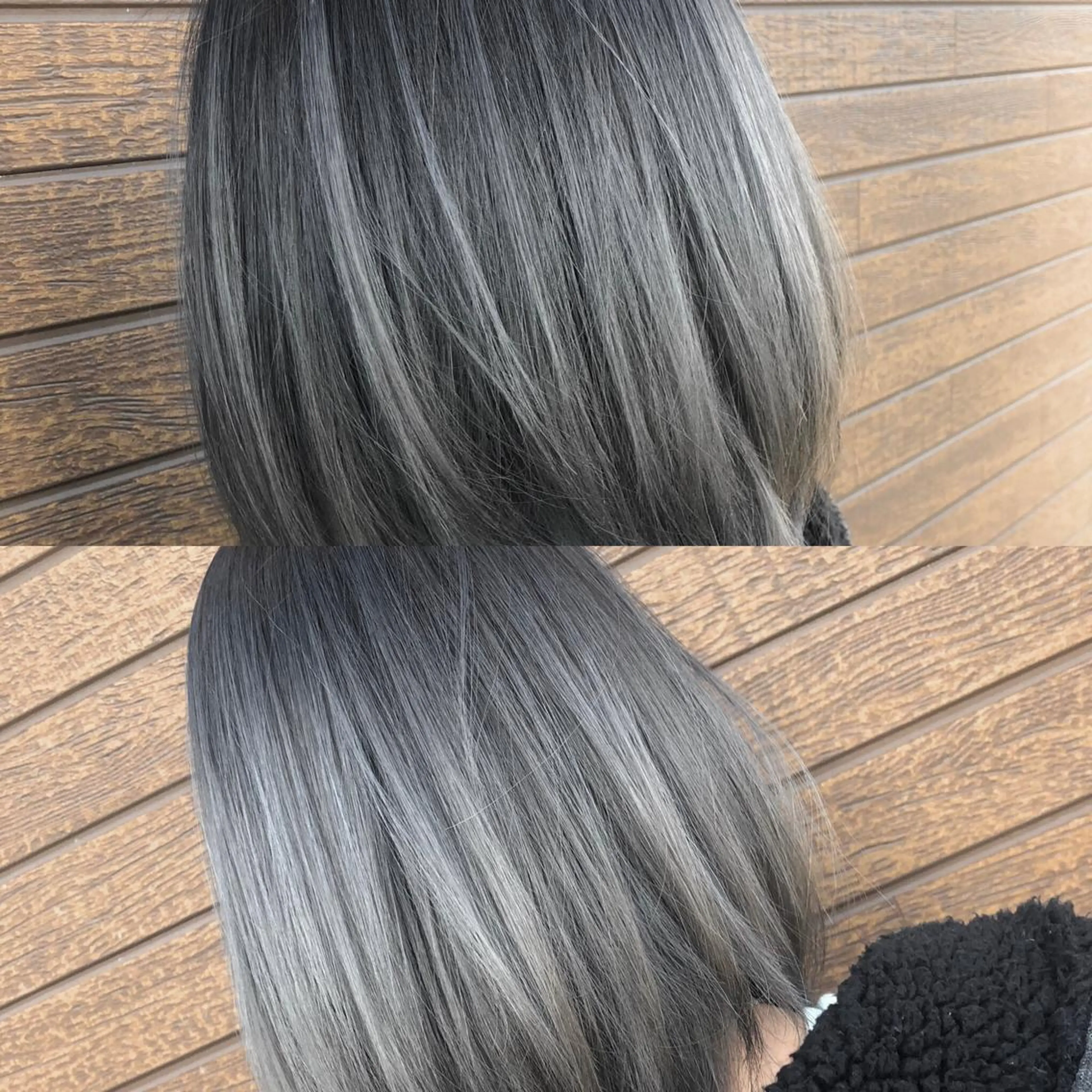 ショート カラー ブリーチ グラデーションカラー シルバー ヘアカラー トリートメント kou艶髪師色髪師 こう 艶髪師色髪師のヘアスタイル