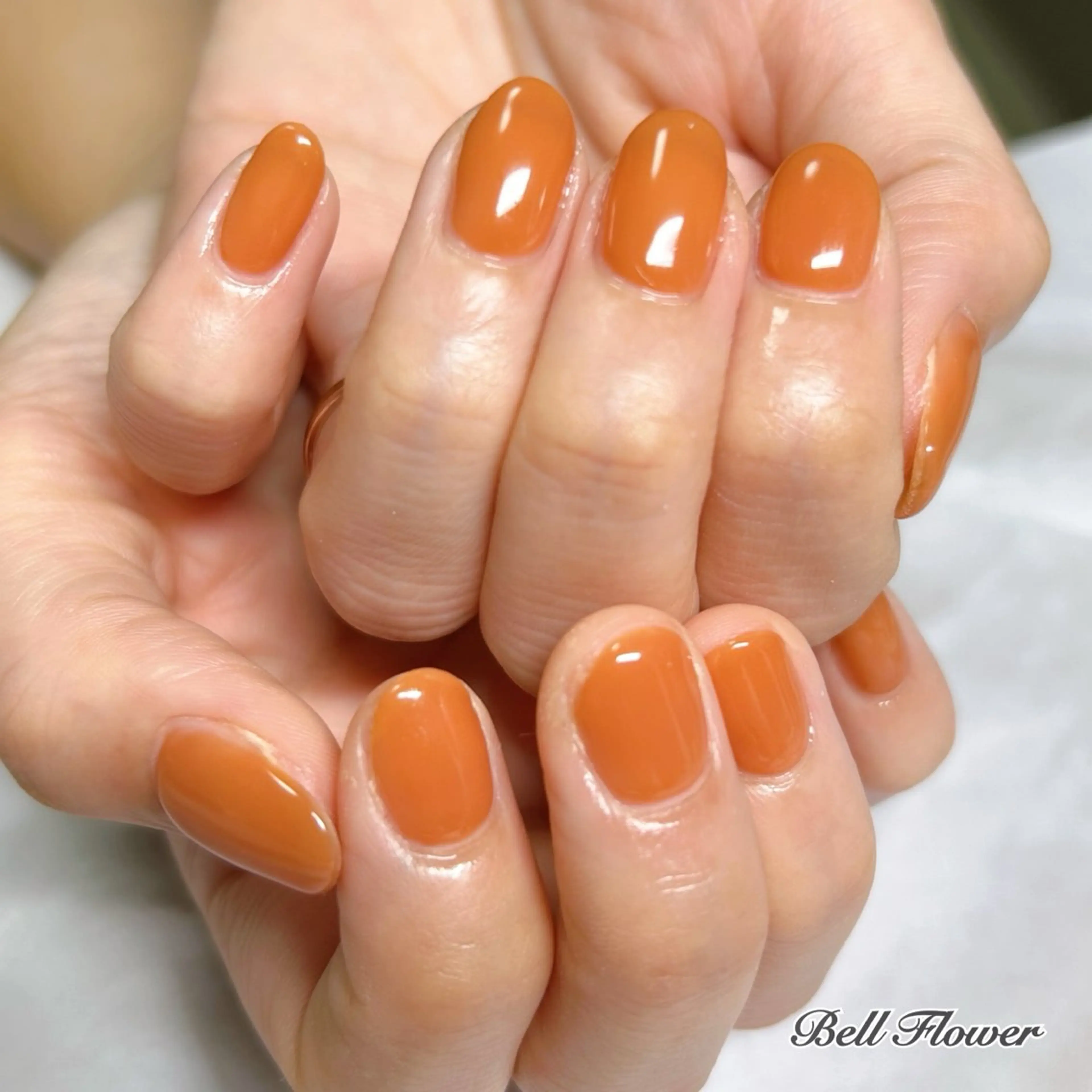 ネイル ハンドネイル Bell Flowerのネイルデザイン