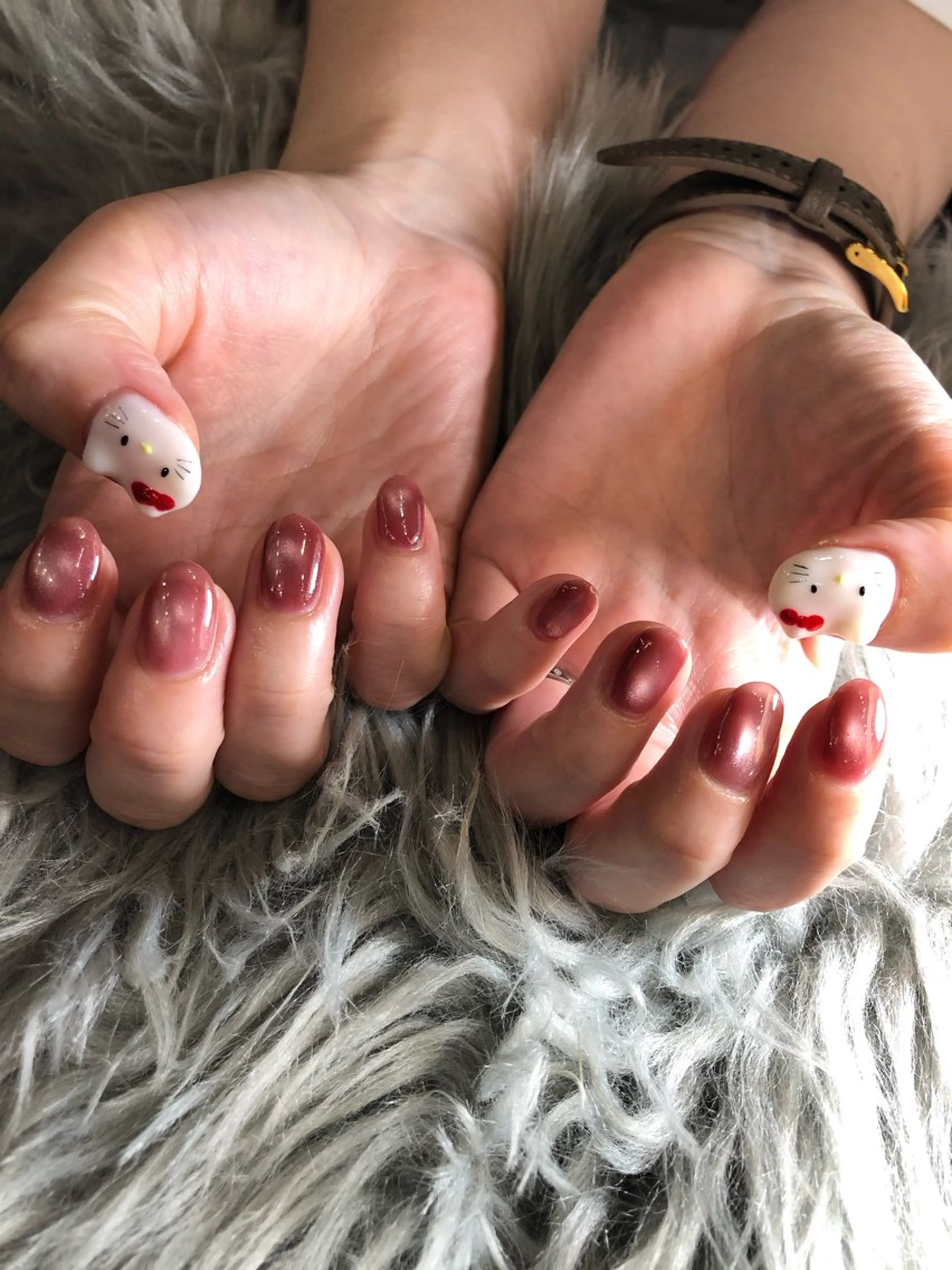 ネイル マグネットネイル ハンドネイル NAIL＆SPA PｰBOX所属・Lia ⠀のネイルデザイン