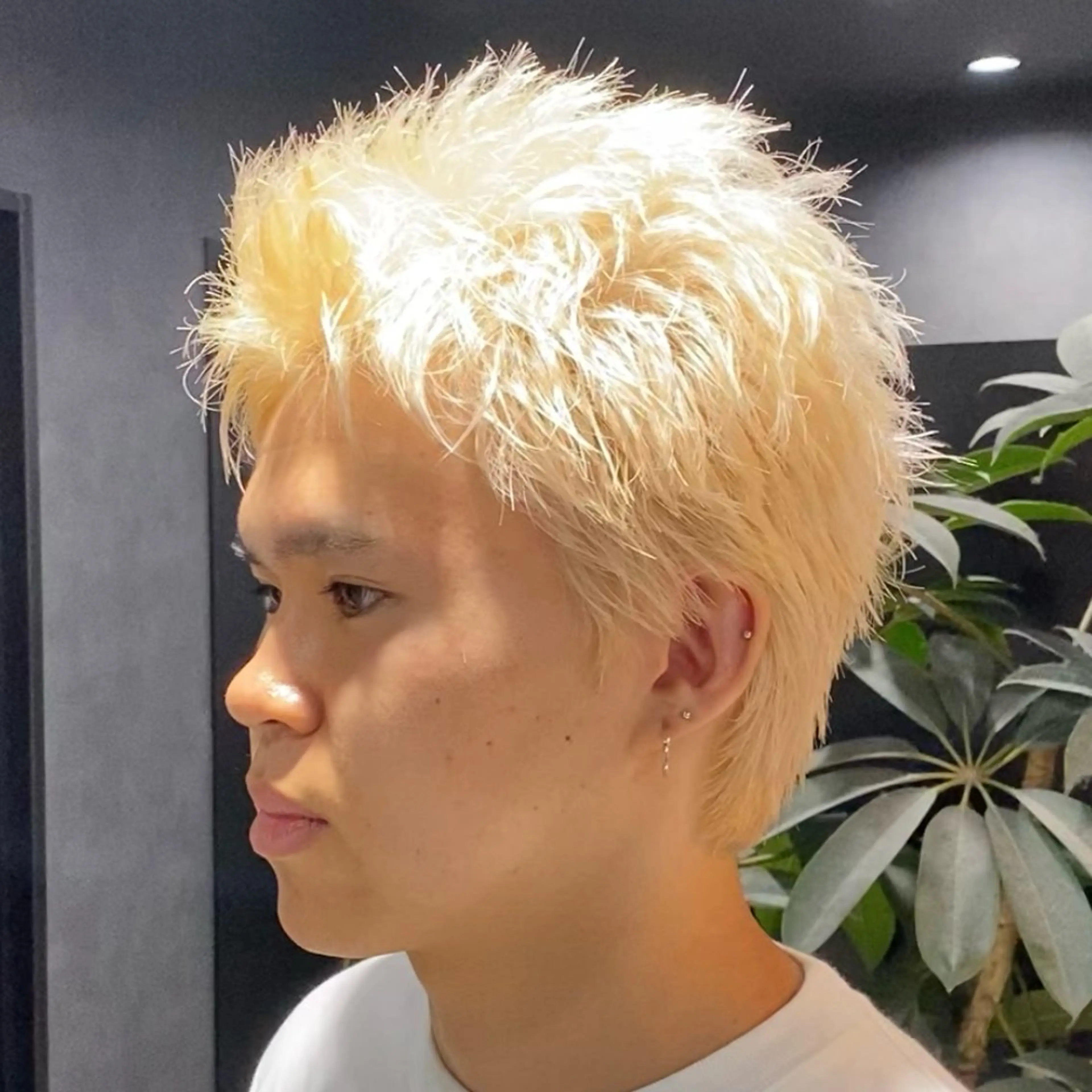 パーマ メンズ 渋谷サーフカール アメカジ美容師のヘアスタイル