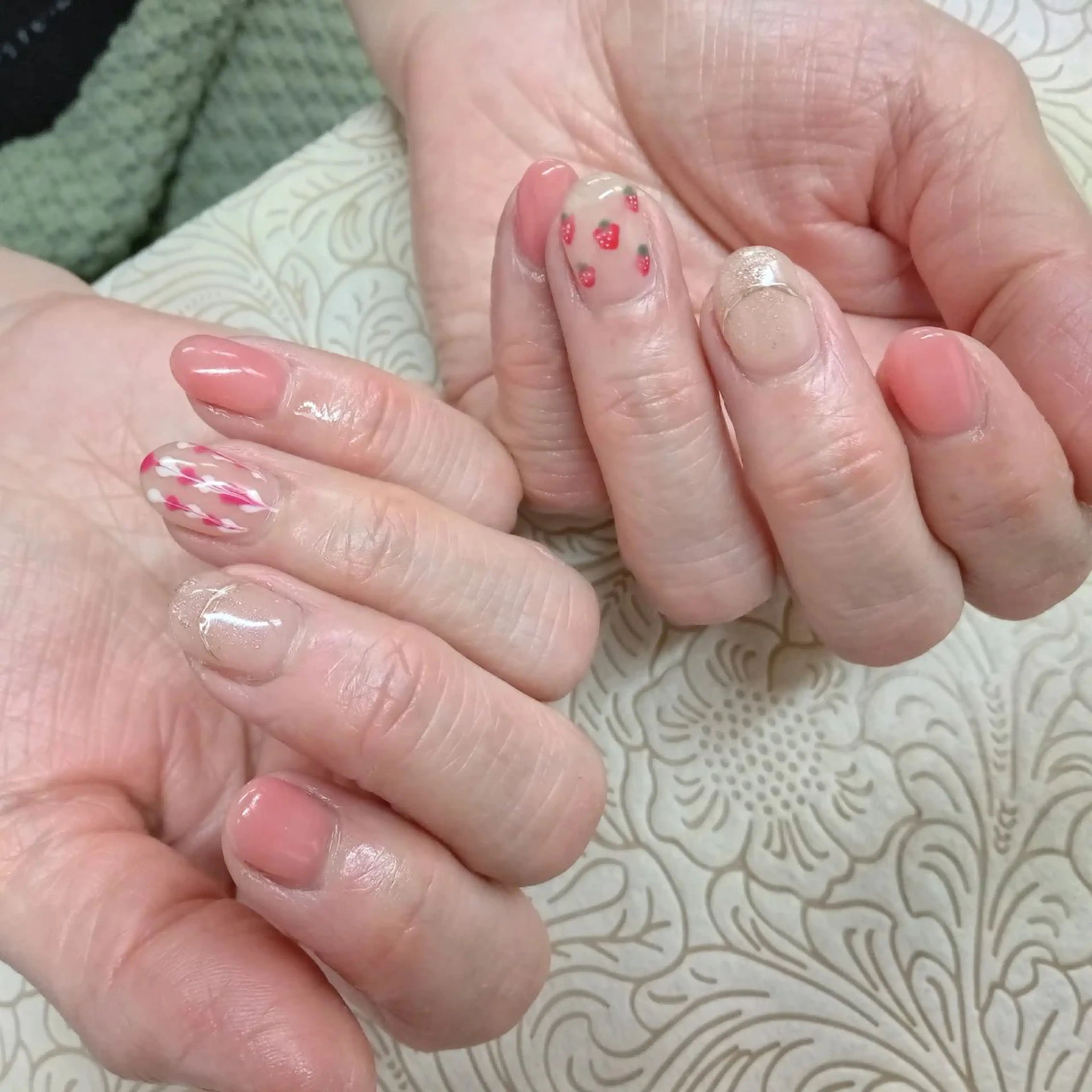 ネイル フラワーネイル precious nail room所属・precious nail  roomのネイルデザイン