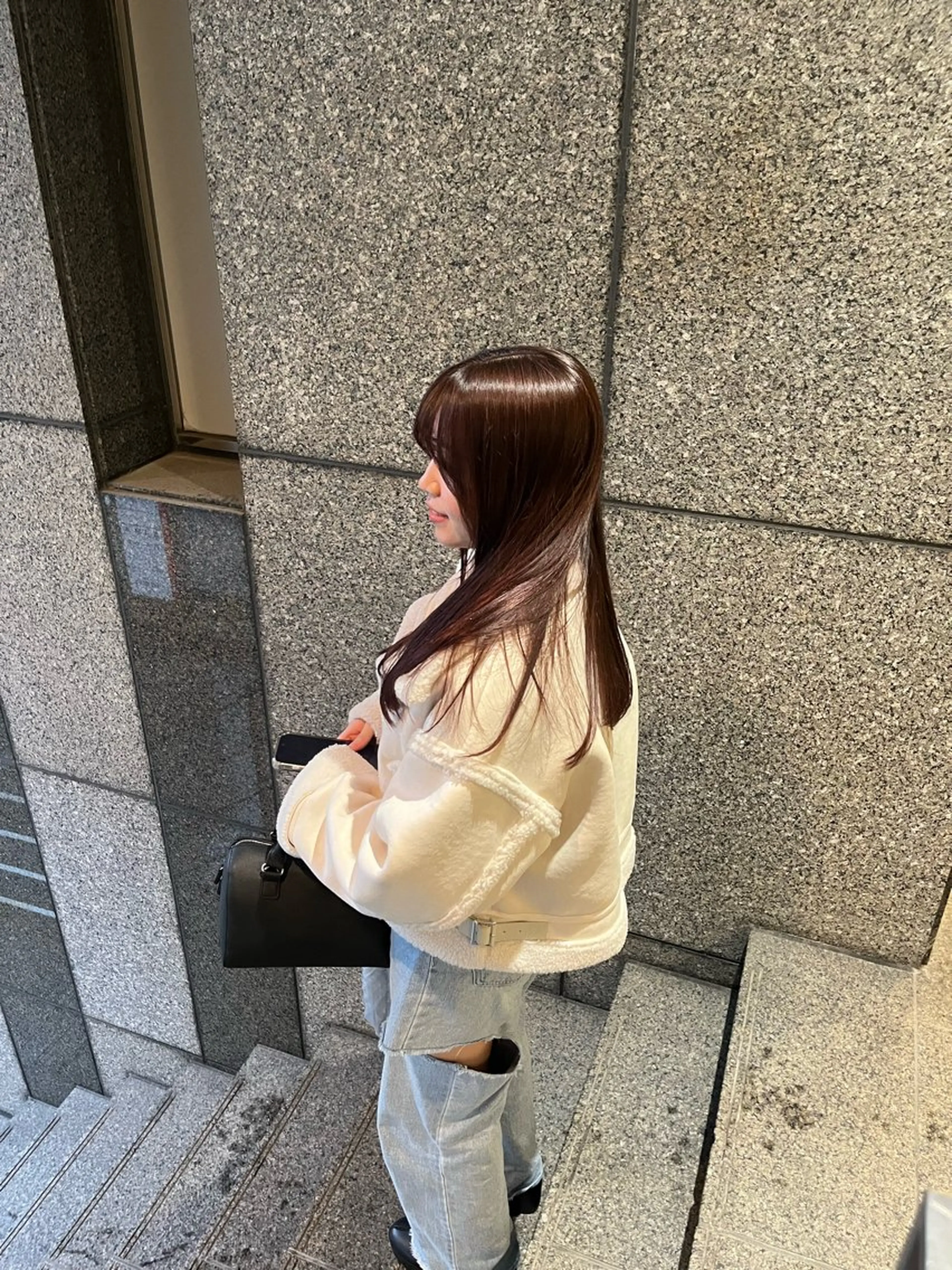 セミロング 髪質改善 トリートメント カット トリートメント 拓斗/天神/ メンズカット👑のヘアスタイル