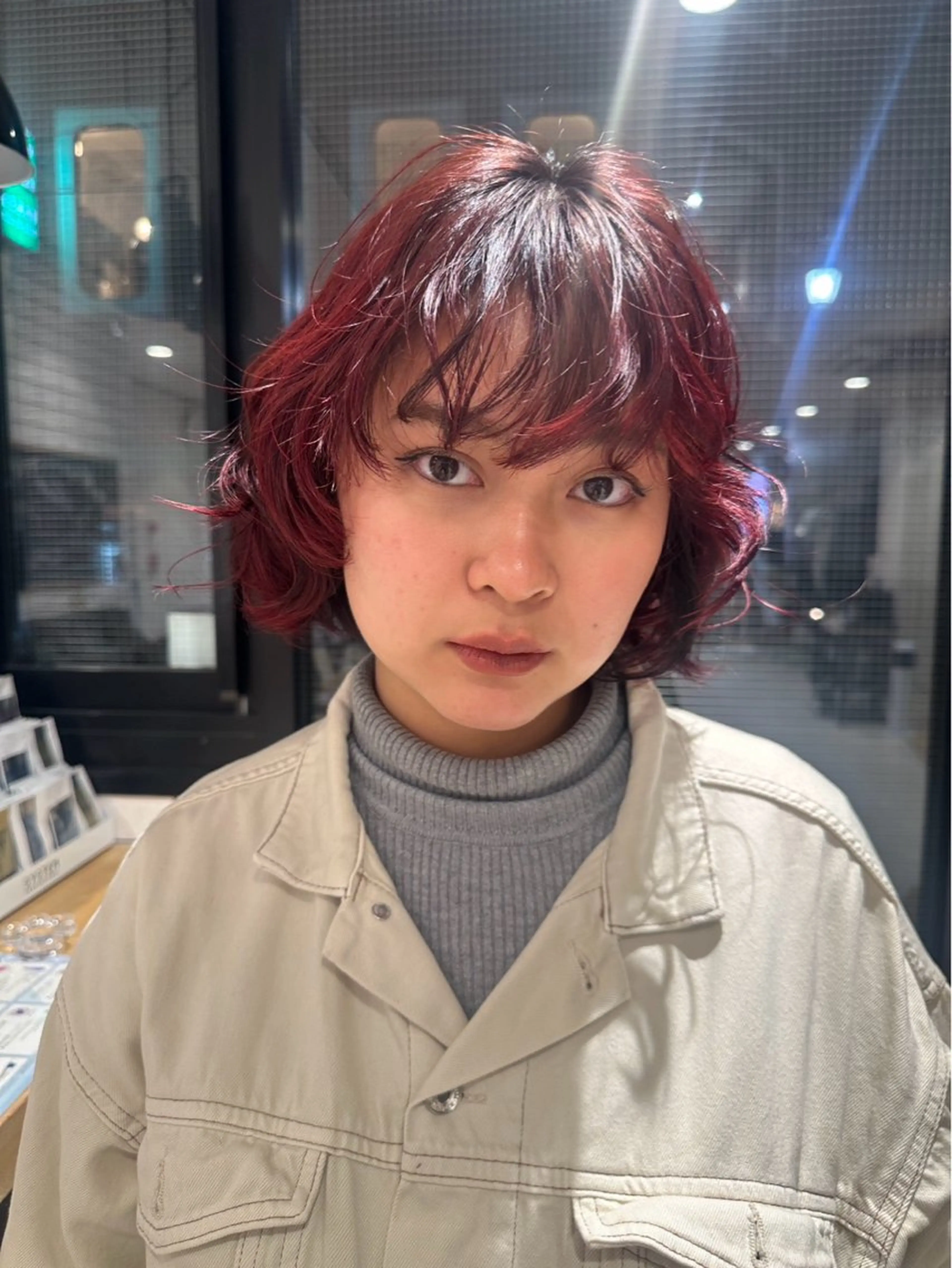 ショート カラー 透明感カラー ブラウンカラー🤎 Wカラー/yukaのヘアスタイル