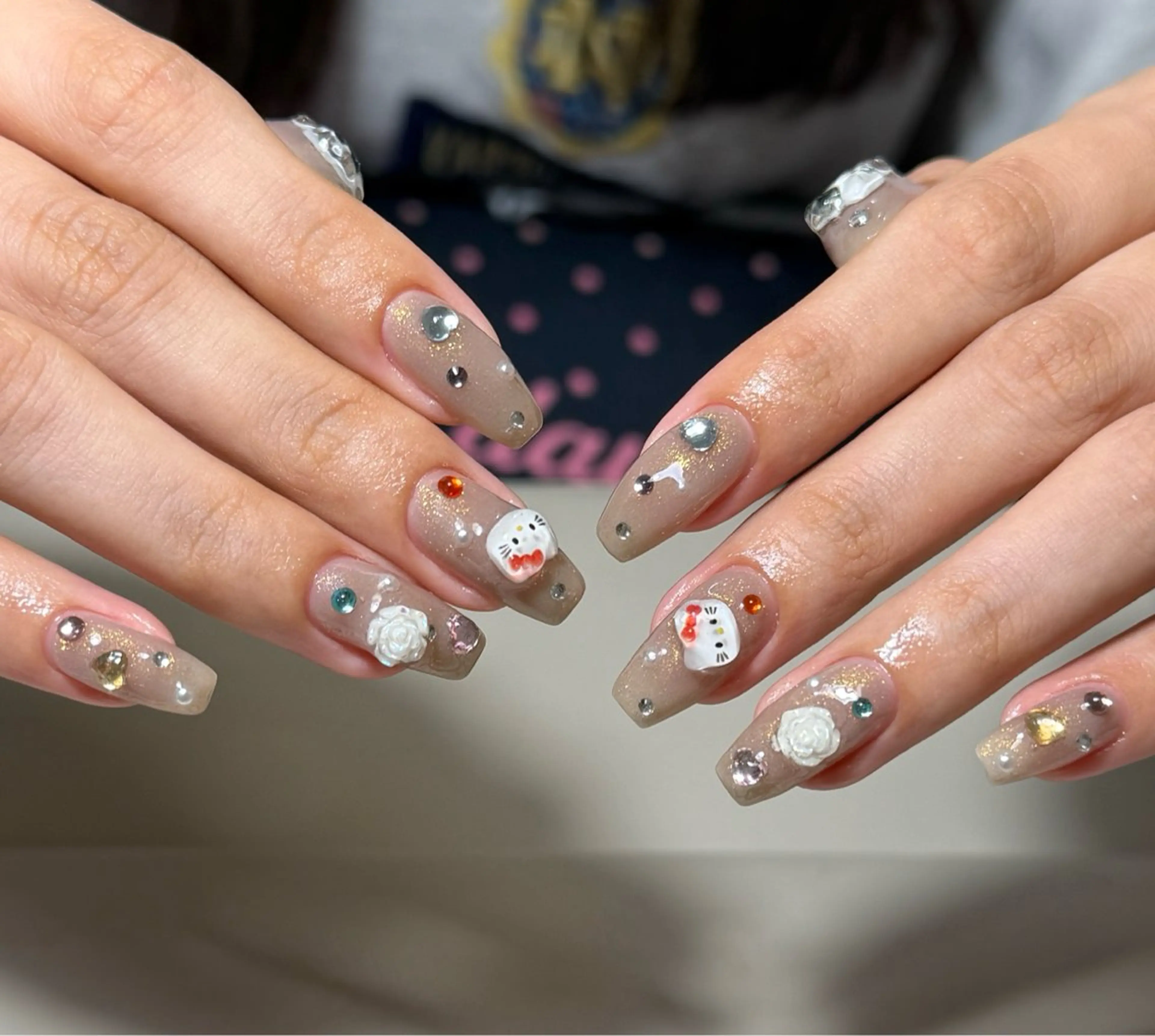 ネイル ハンドネイル ハンドケア 🍑 momo_nailのネイルデザイン