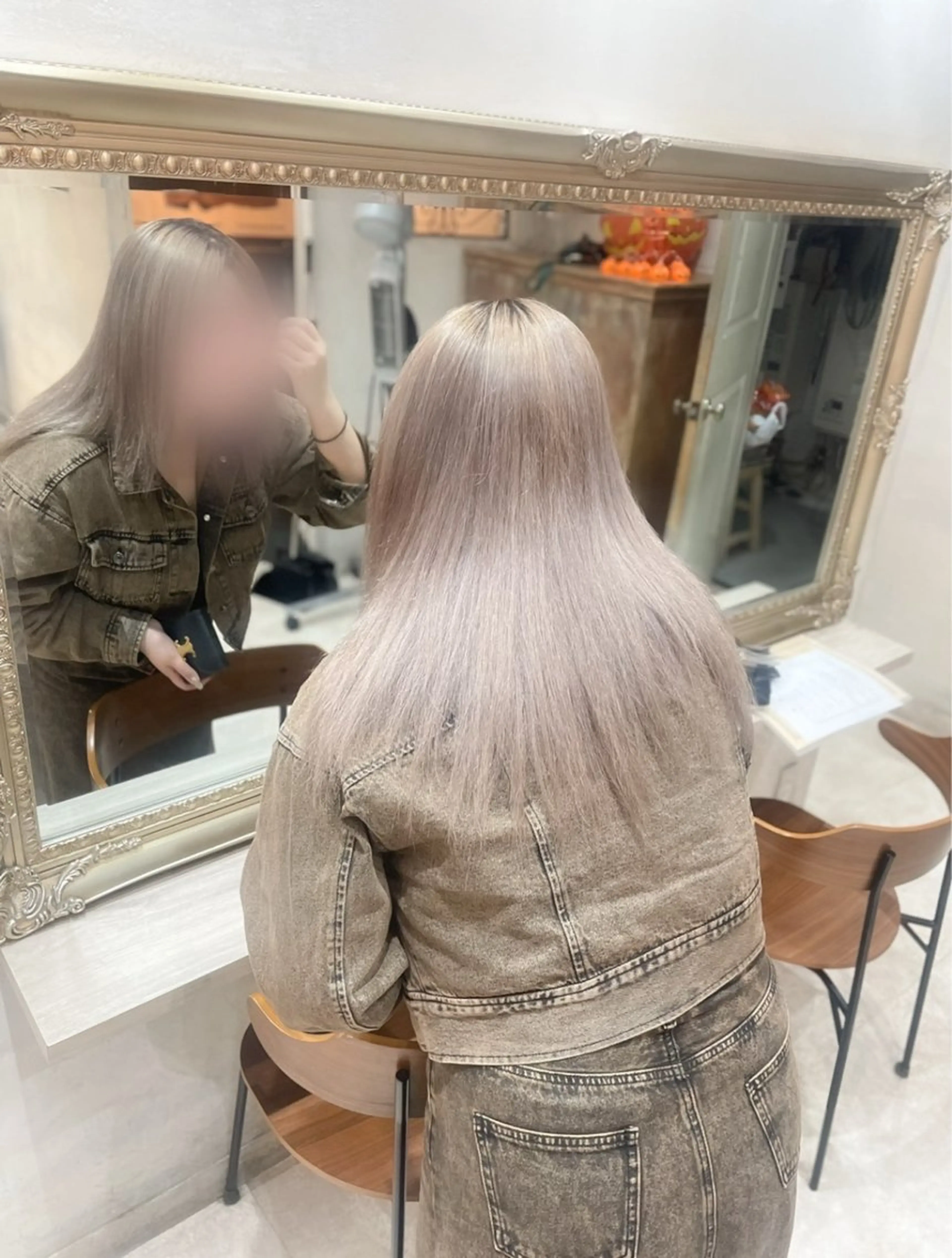 セミロング 🩵Lutia新宿 ヒイラギ🩵のヘアスタイル