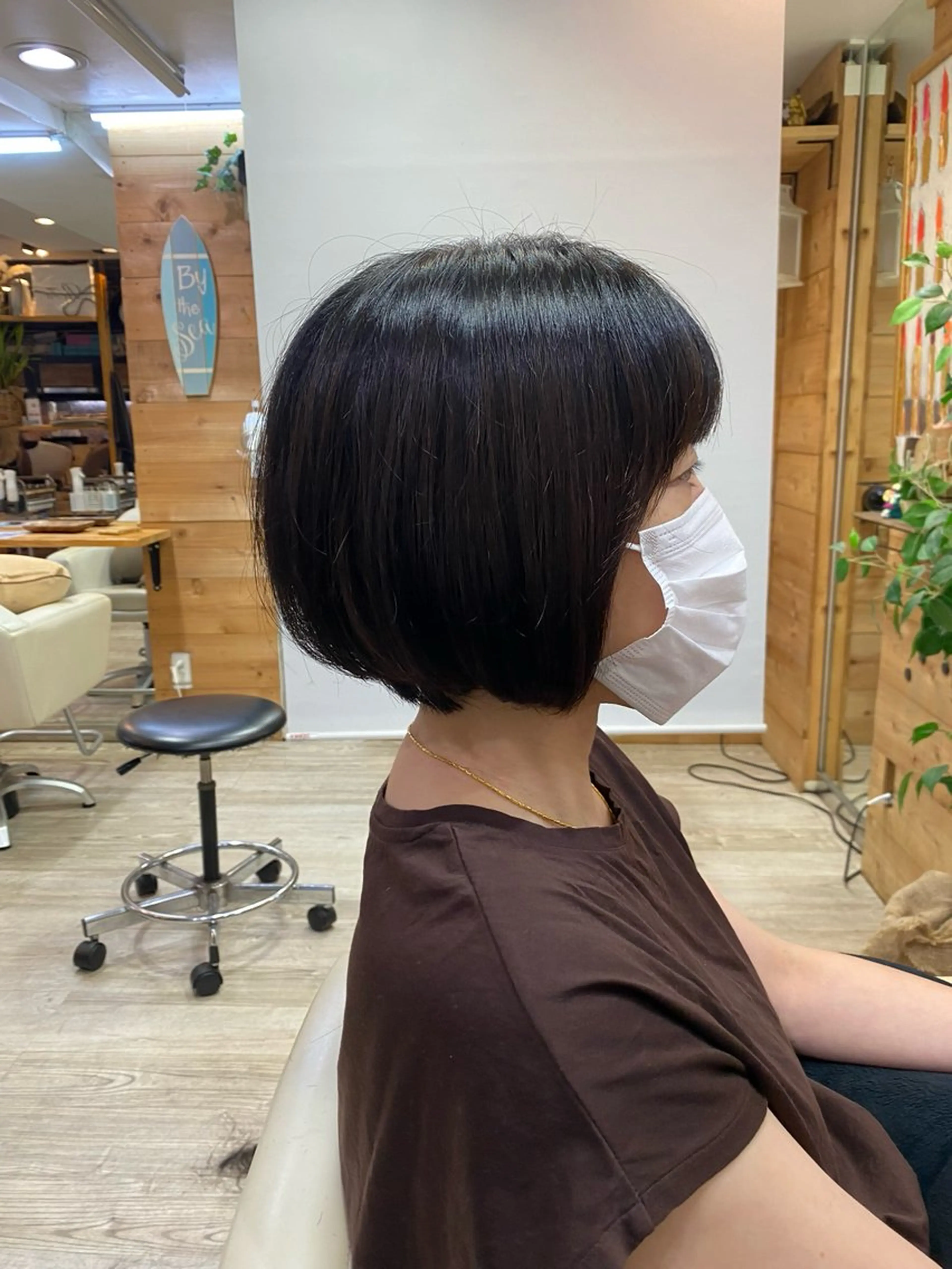 ショート ショートボブ ボブ ショートヘア カット ラフィスヘアーファン所属・山田 晃輔のヘアスタイル