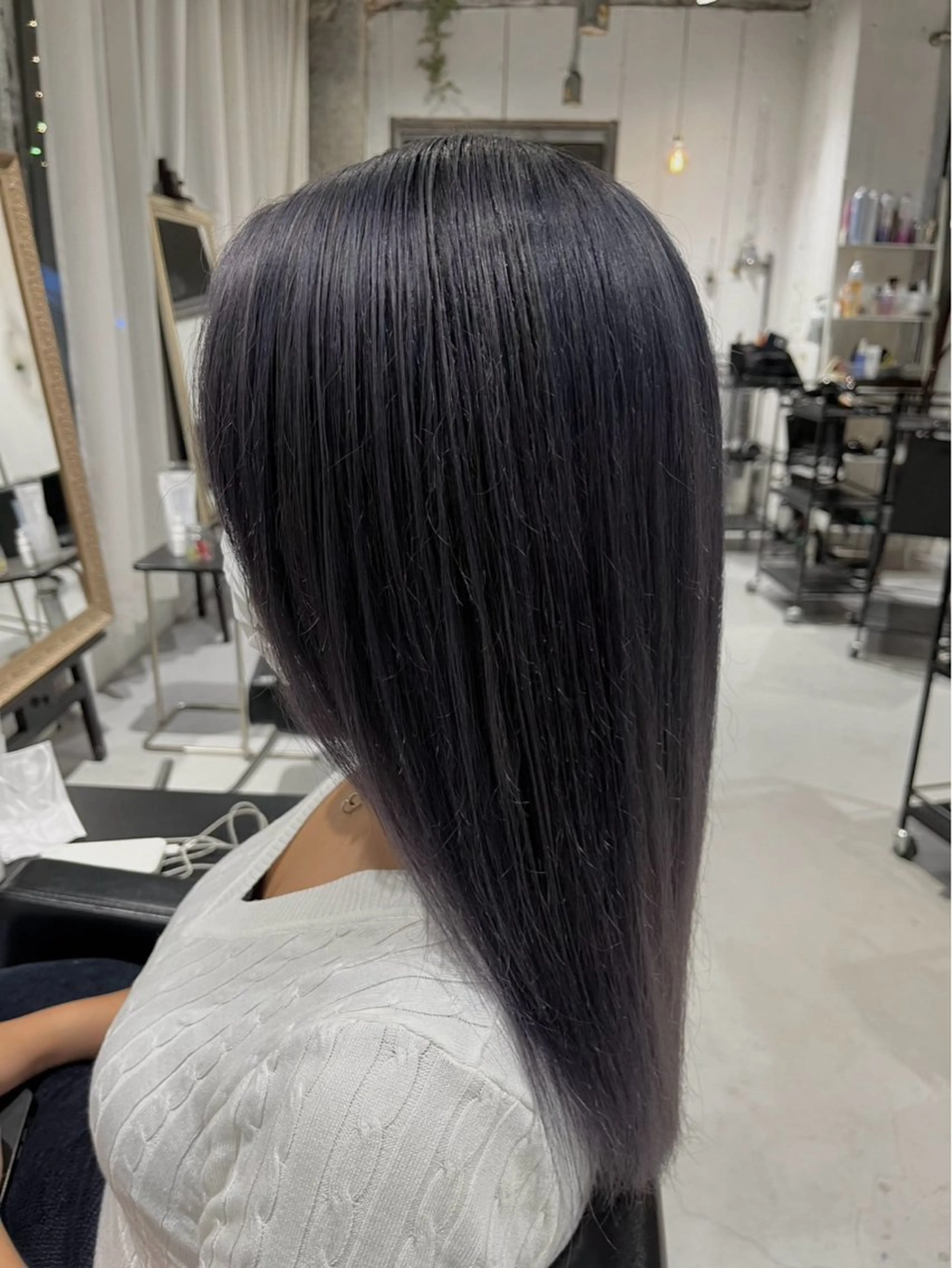 ロング カラー ヘアカラー inc新小岩 Rionのヘアスタイル