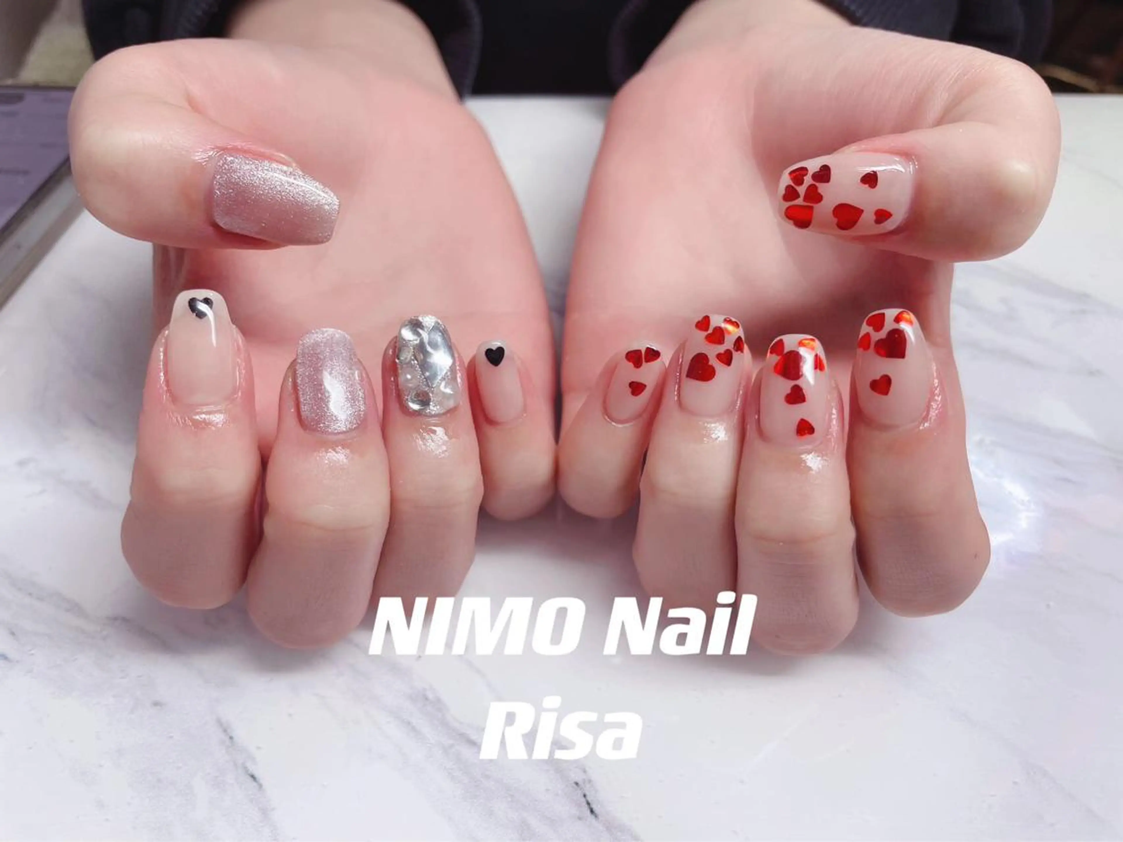 ネイル ハンドネイル RI SA☀️ リサのネイルデザイン
