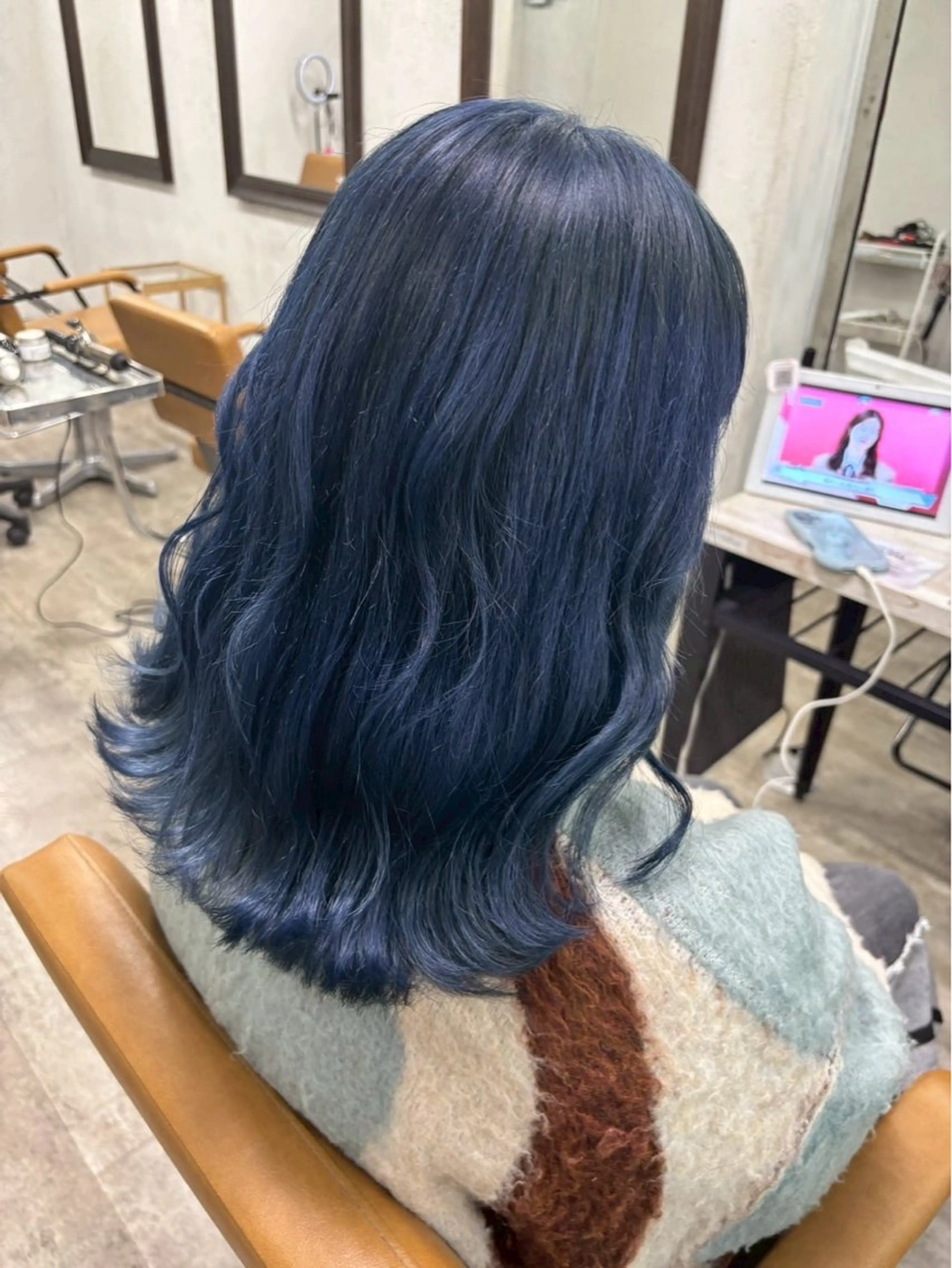 ミディアム カラー ヘアアレンジ カラーモデル募集 ☘️もえな☘️のヘアスタイル
