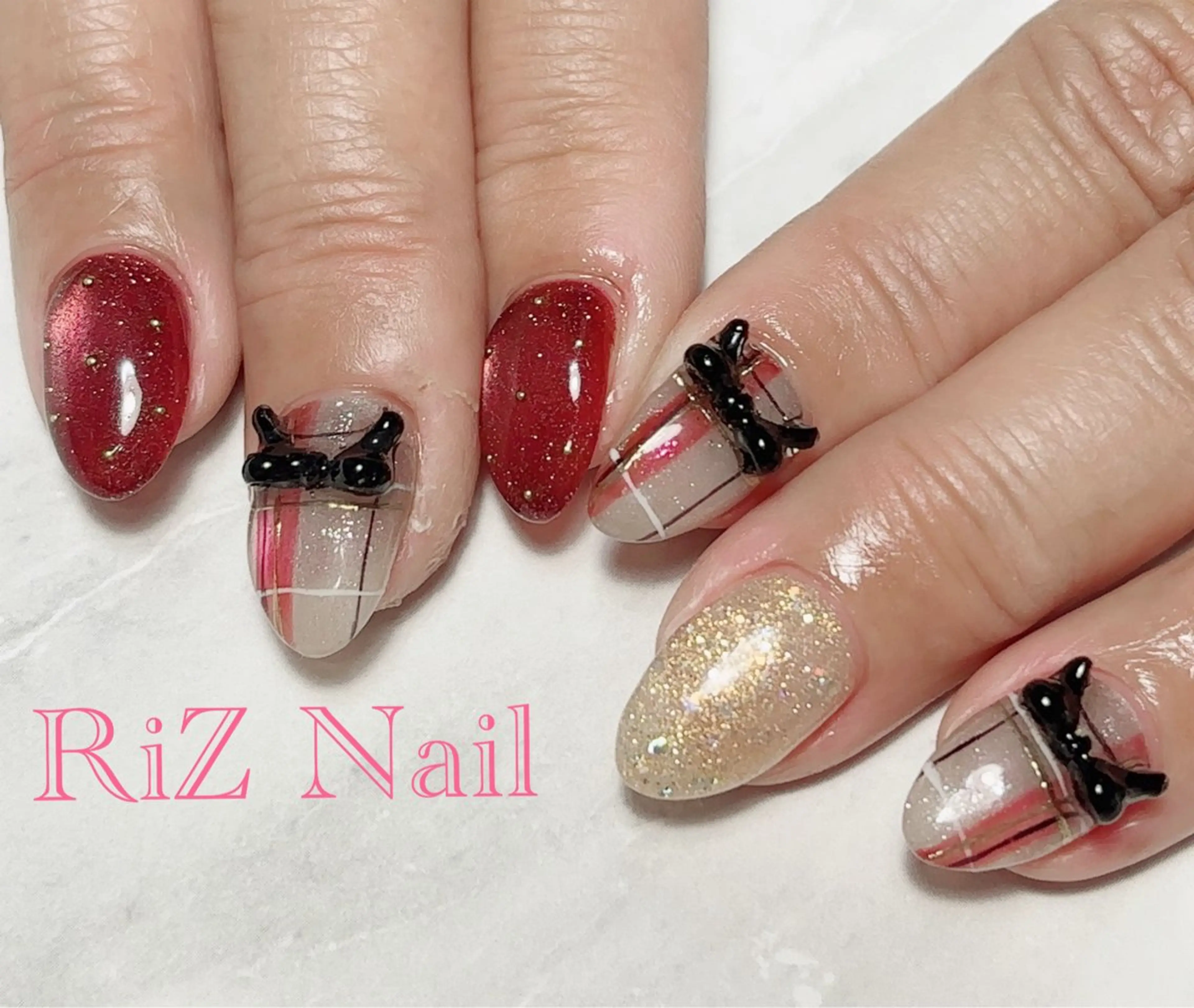 ネイル 持ち込み RiZ nail salonのネイルデザイン