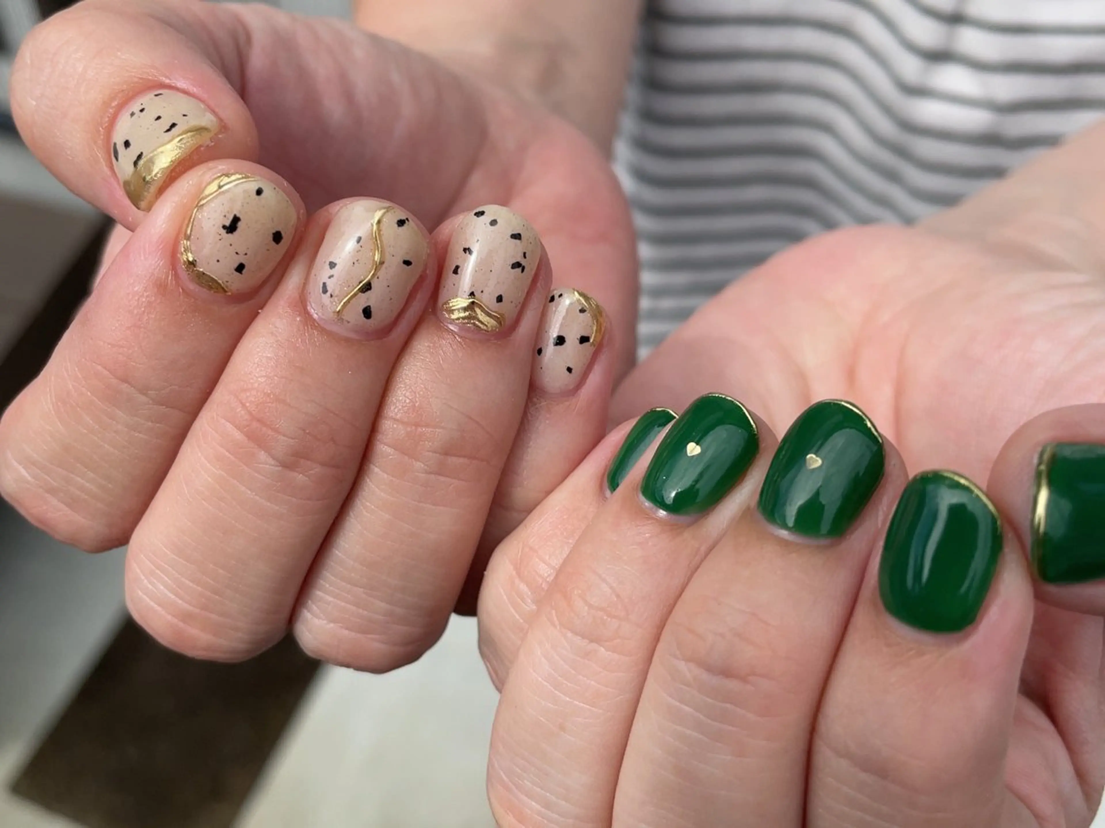 ネイル フレンチネイル ハンドネイル irodori ayaのネイルデザイン